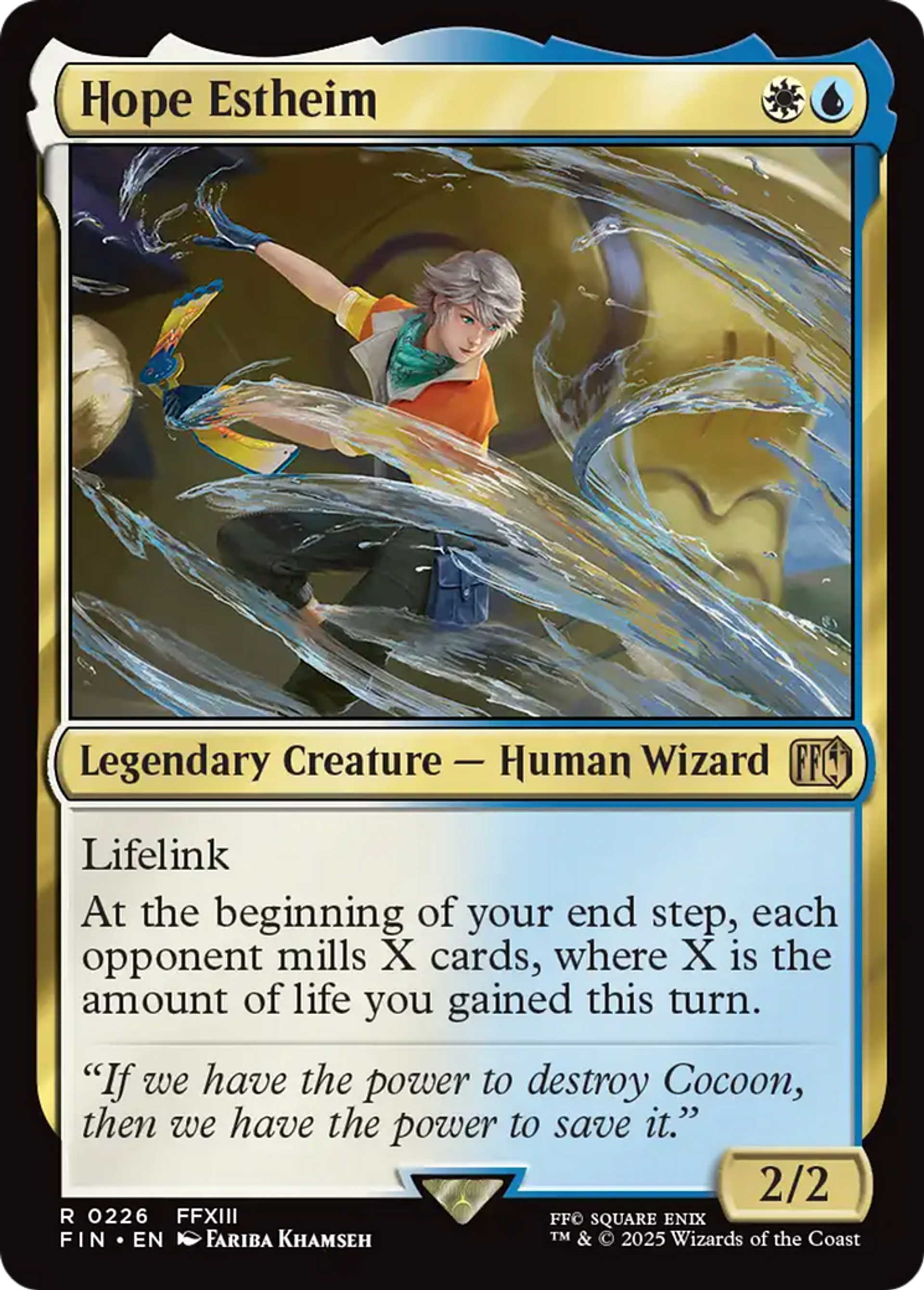 Hope Estheim — Final Fantasy — Magic: The Gathering