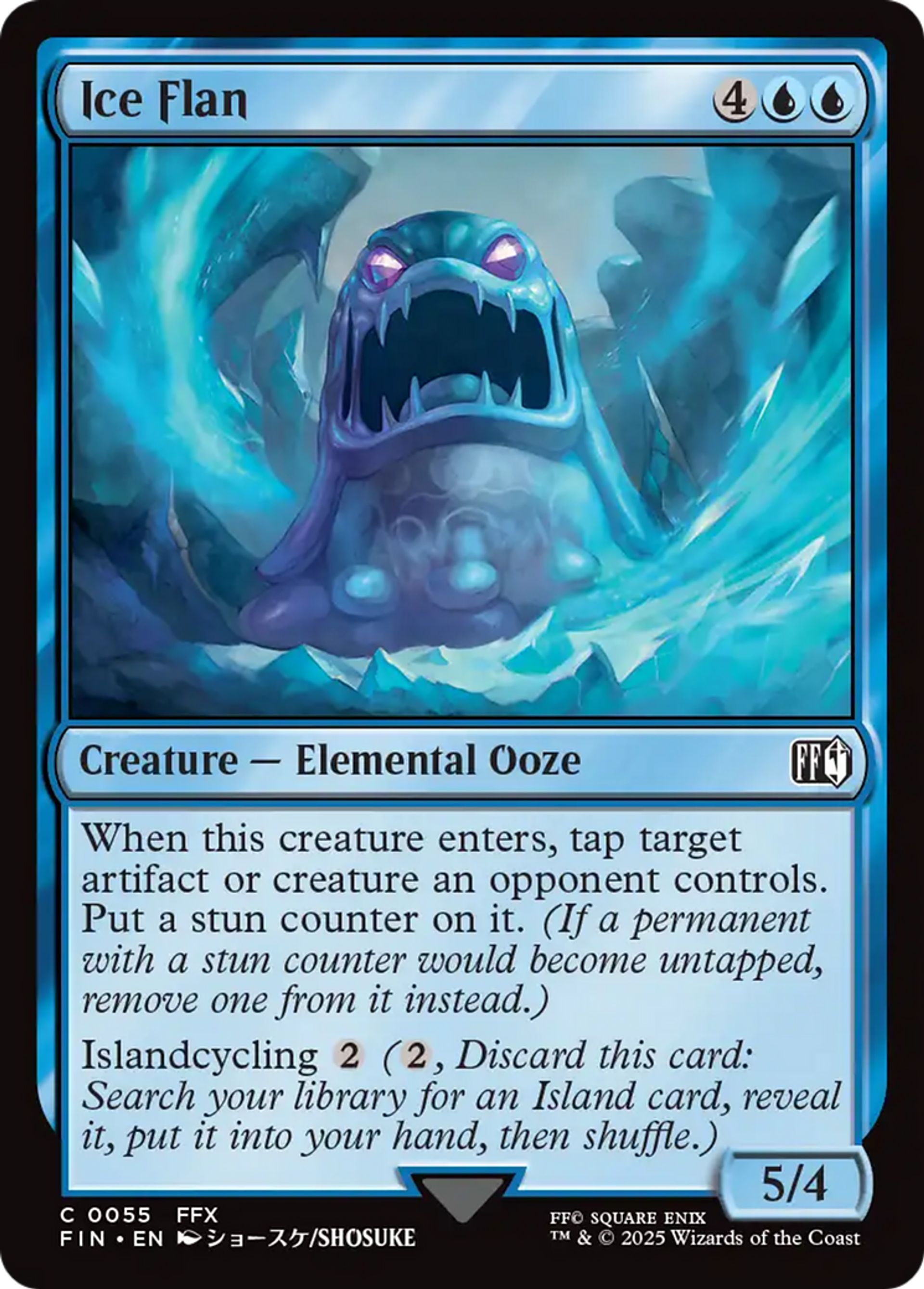 Ice Flan — Final Fantasy — Magic: The Gathering