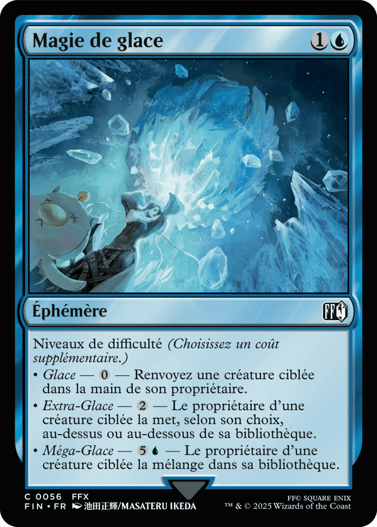 Magie de glace — Final Fantasy — Magic: The Gathering