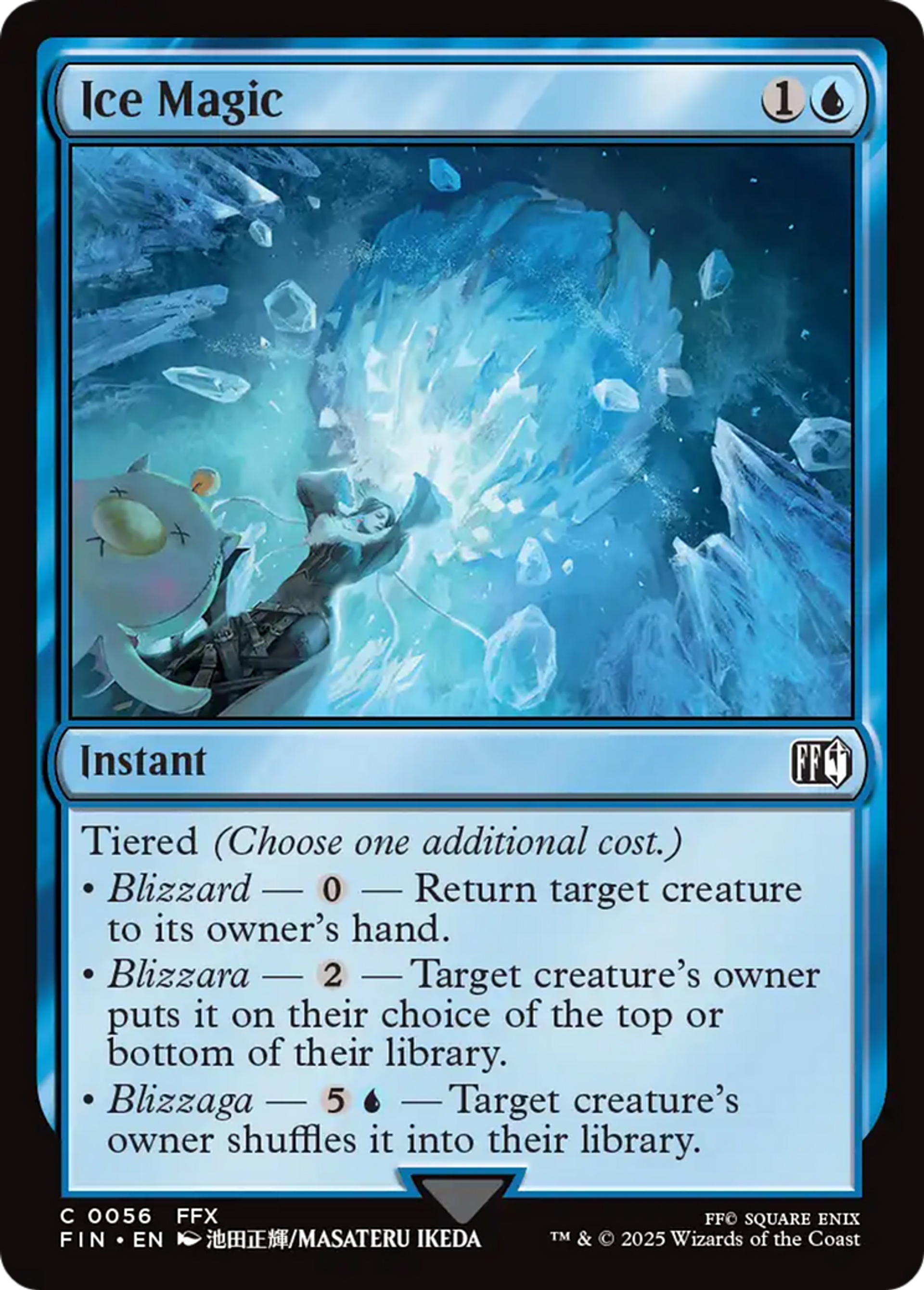 Magie de glace — Final Fantasy — Magic: The Gathering