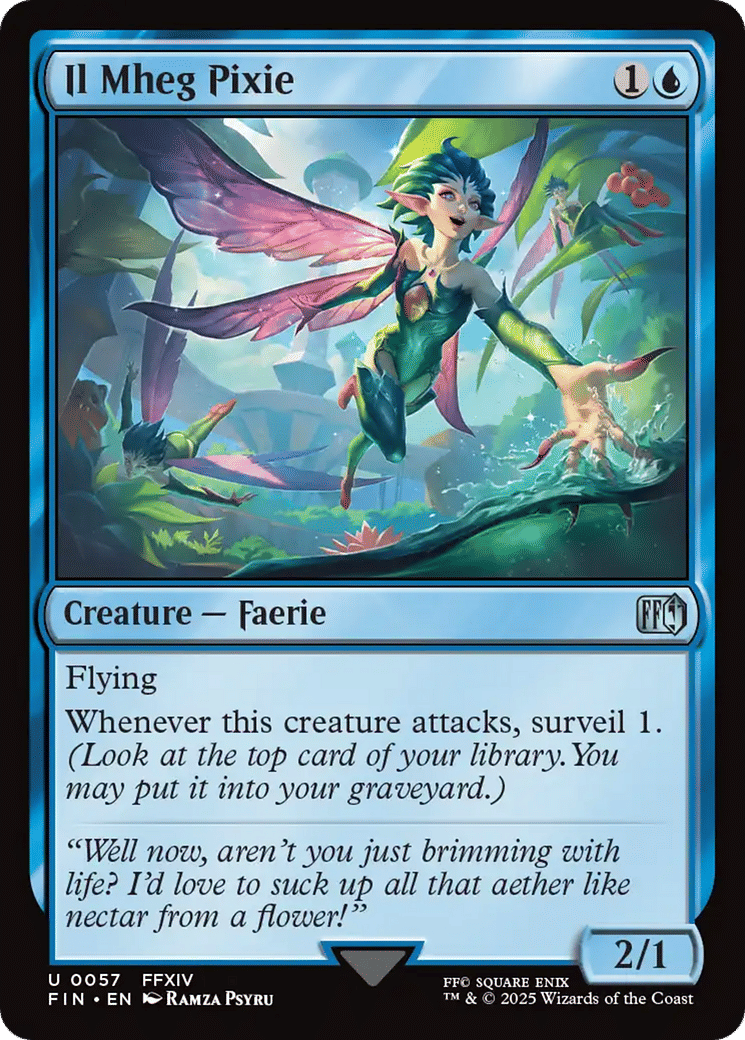 Il Mheg Pixie — Final Fantasy — Magic: The Gathering