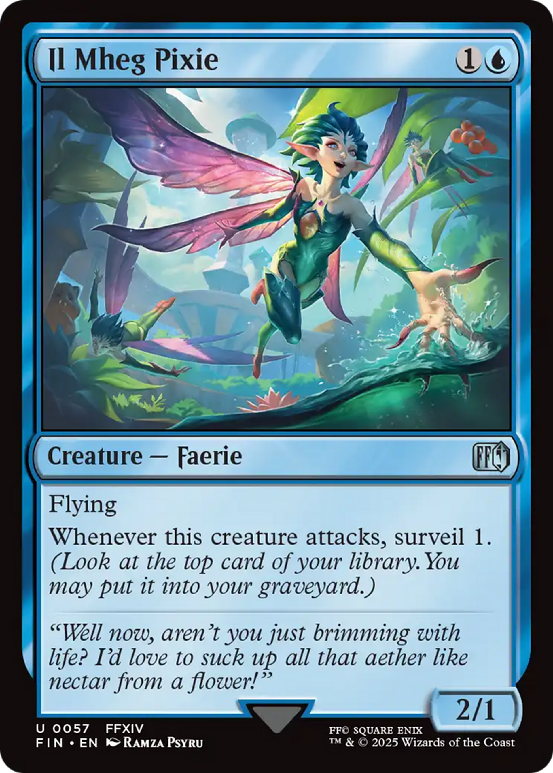 Il Mheg Pixie — Final Fantasy — Magic: The Gathering