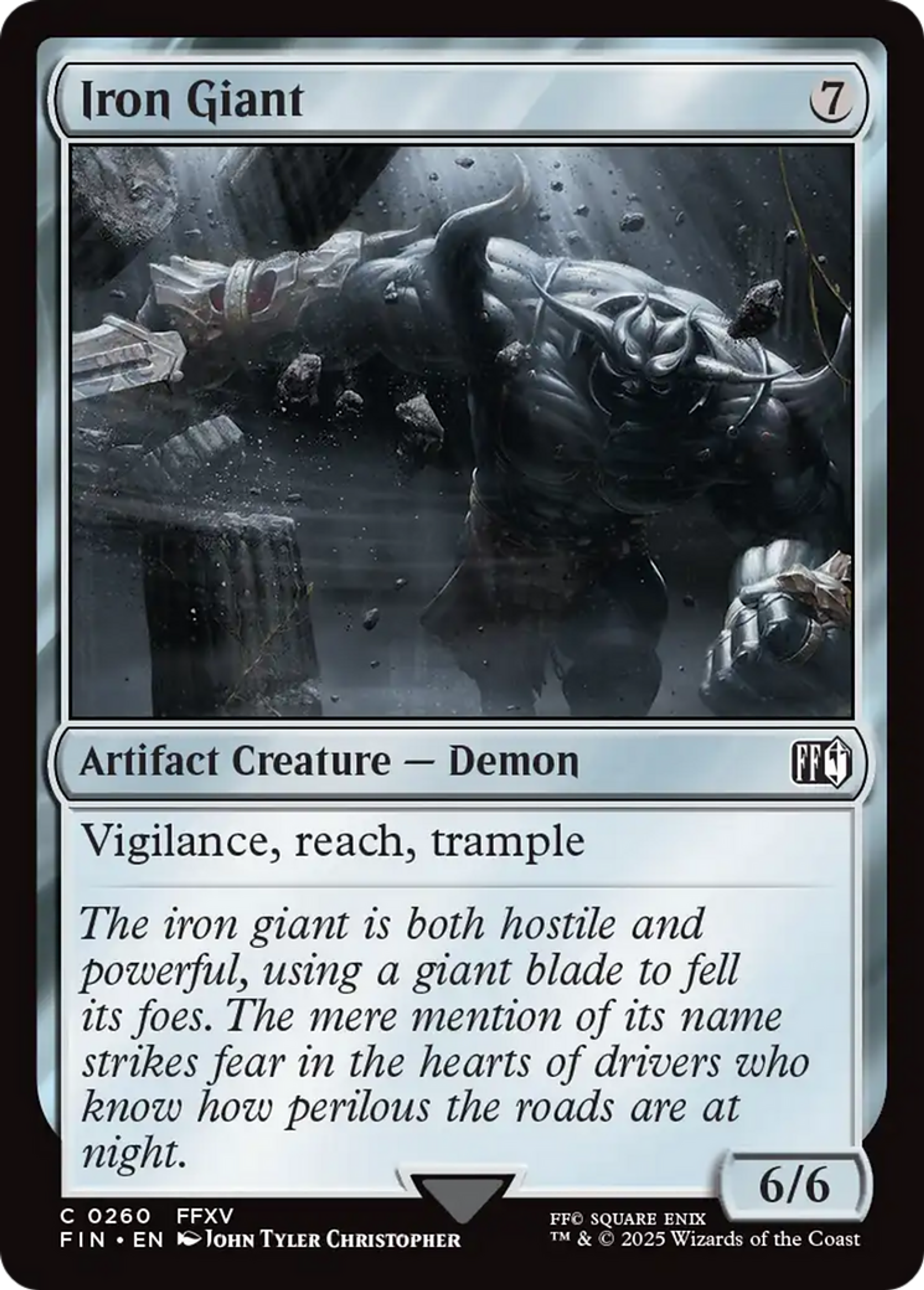 Géant de fer — Final Fantasy — Magic: The Gathering