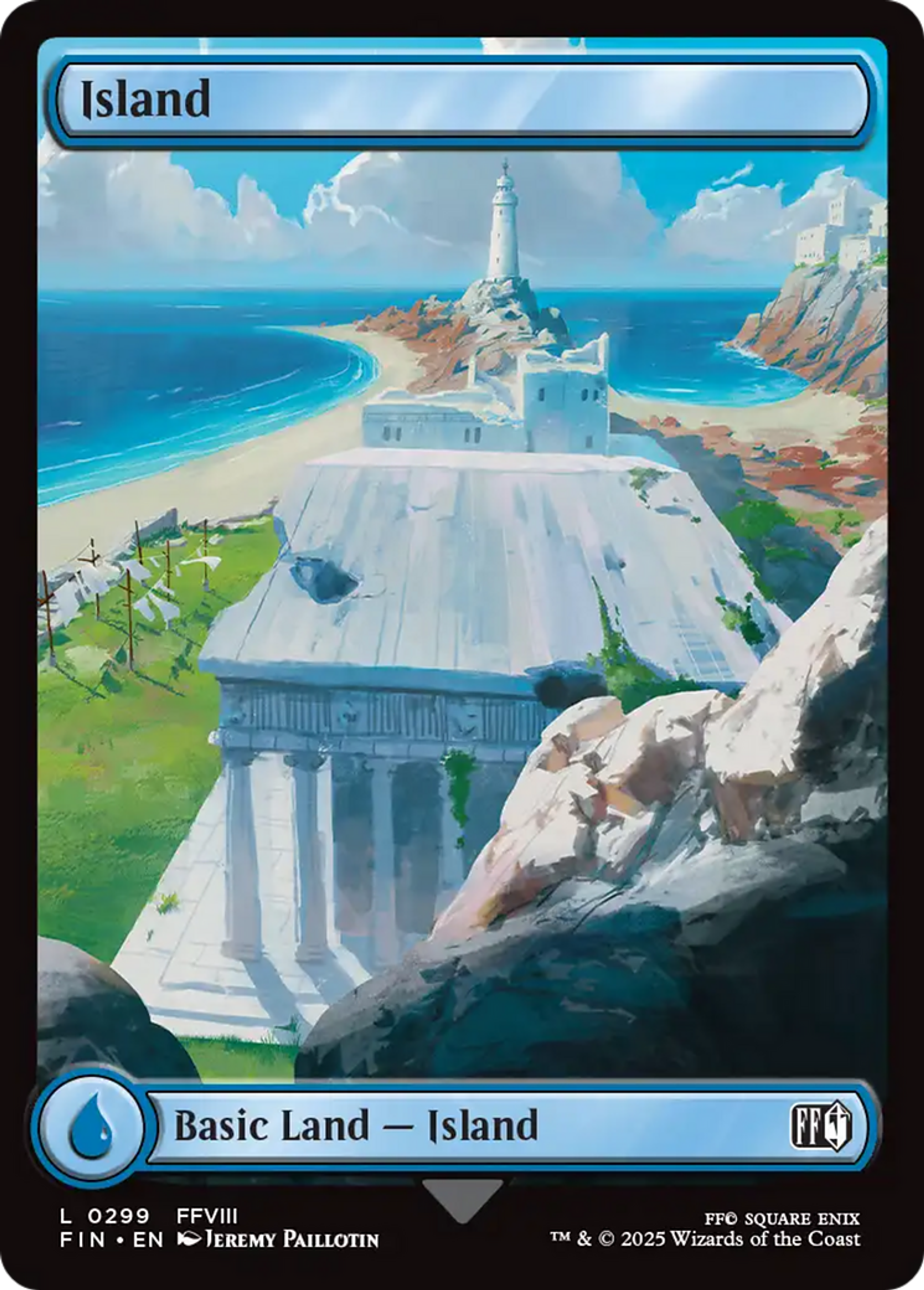 Island — Final Fantasy — Magic: The Gathering
