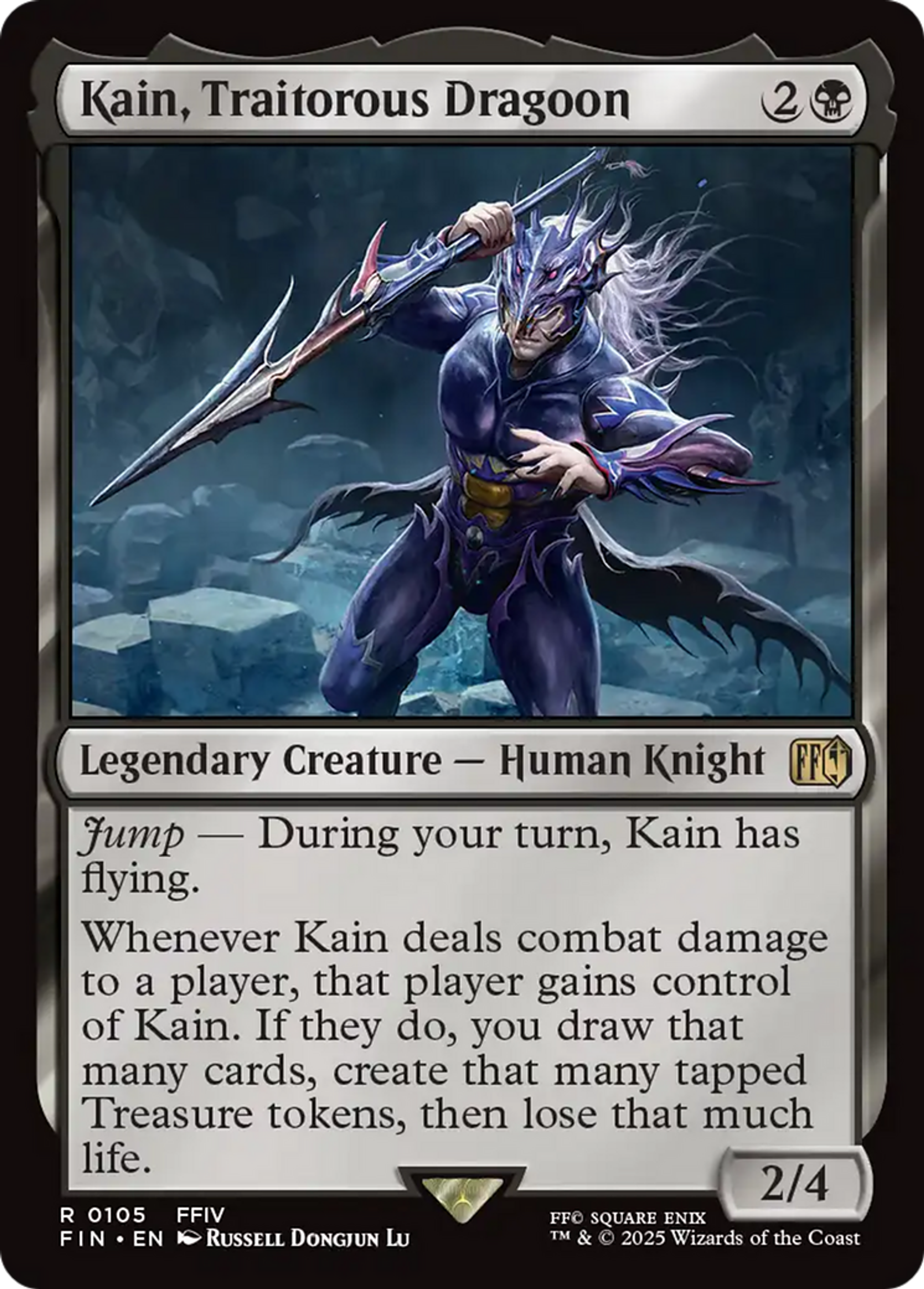 Kain, Traitorous Dragoon — Final Fantasy — Magic: The Gathering