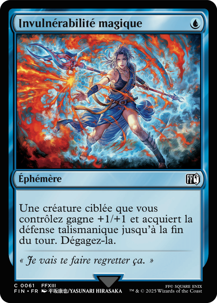 Invulnérabilité magique — Final Fantasy — Magic: The Gathering