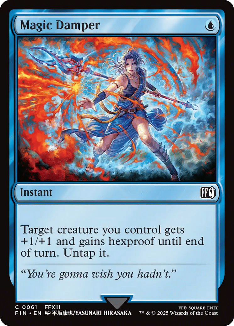Magic Damper — Final Fantasy — Magic: The Gathering