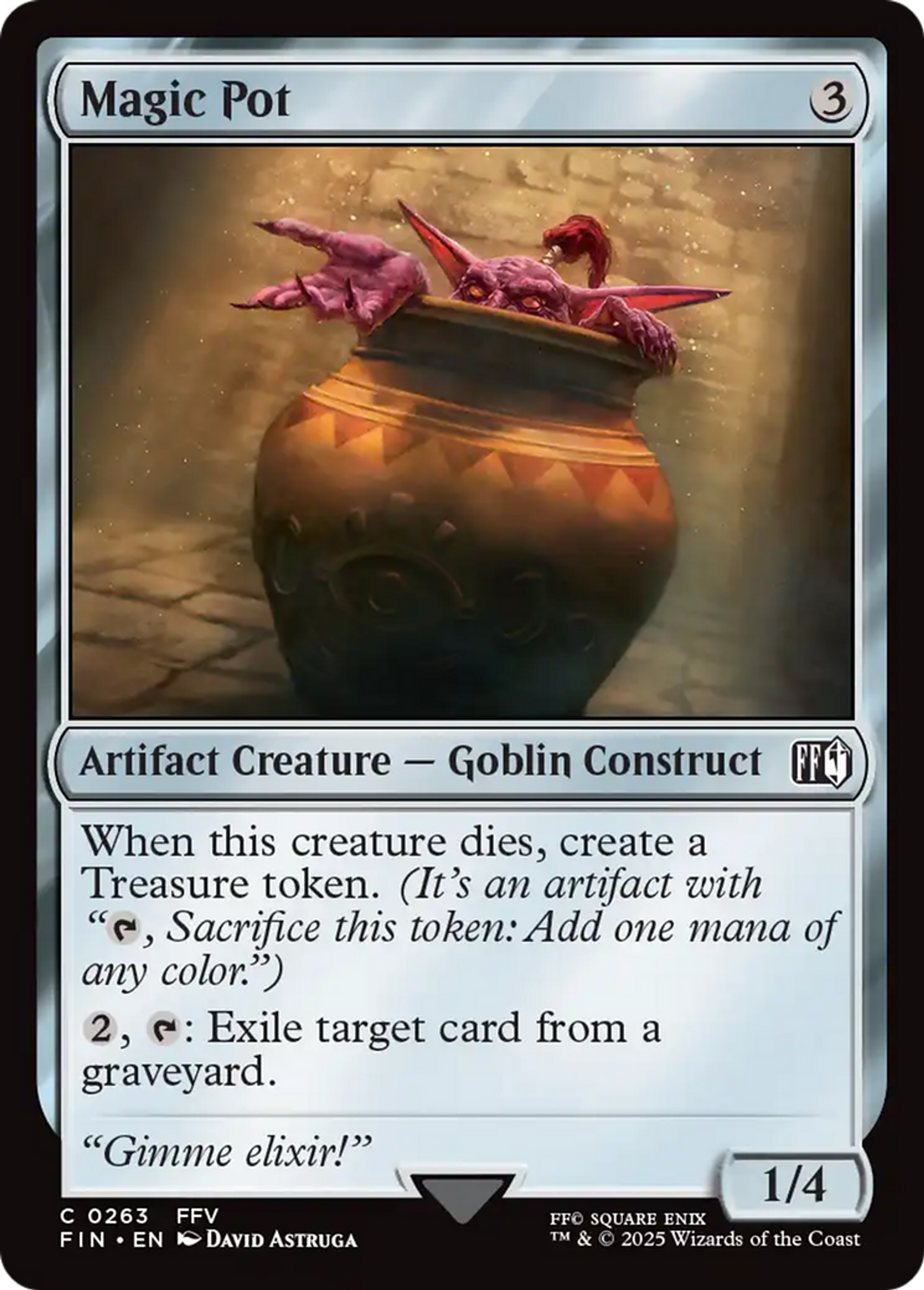 Magic Pot — Final Fantasy — Magic: The Gathering