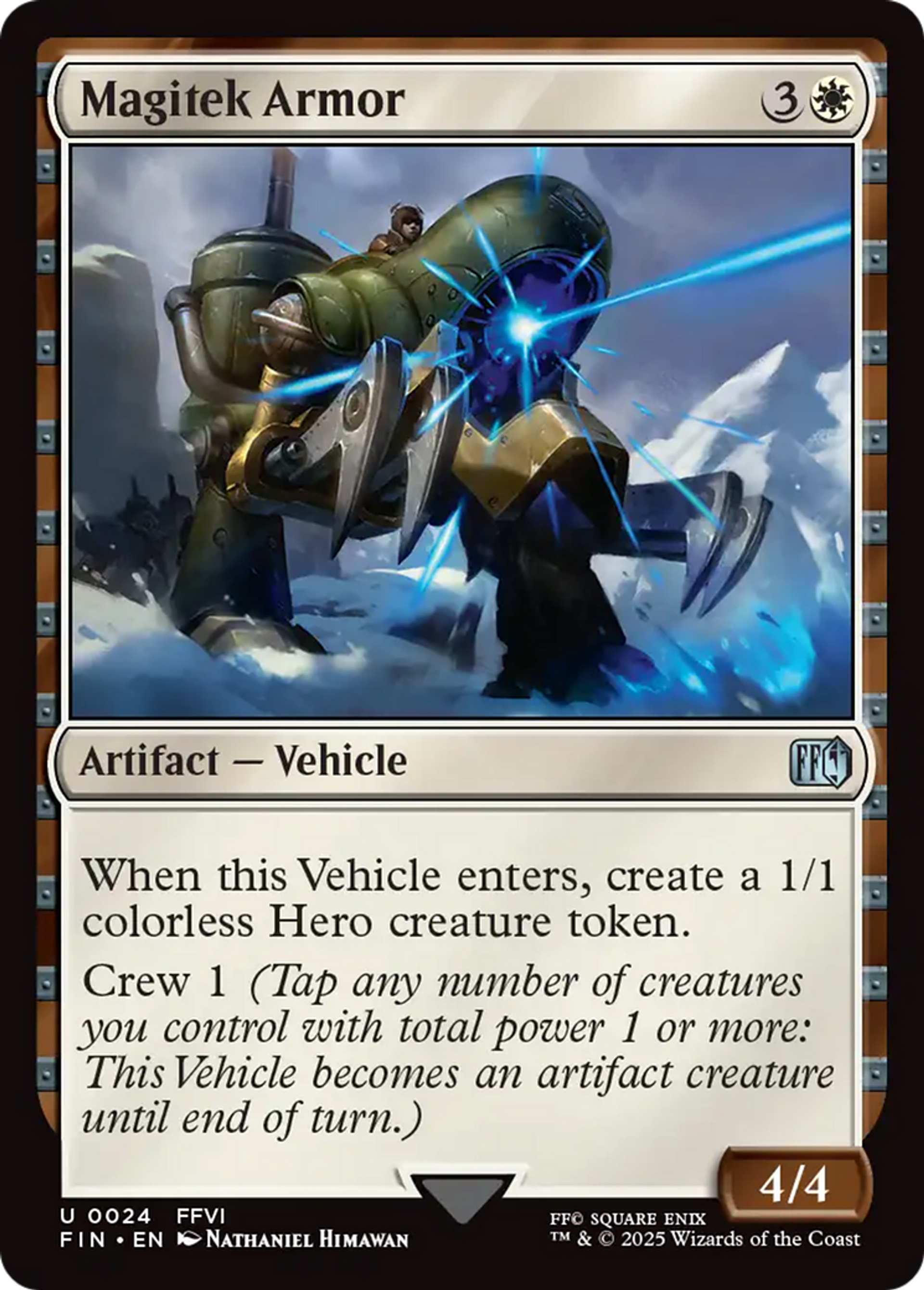 Magitek Armor — Final Fantasy — Magic: The Gathering