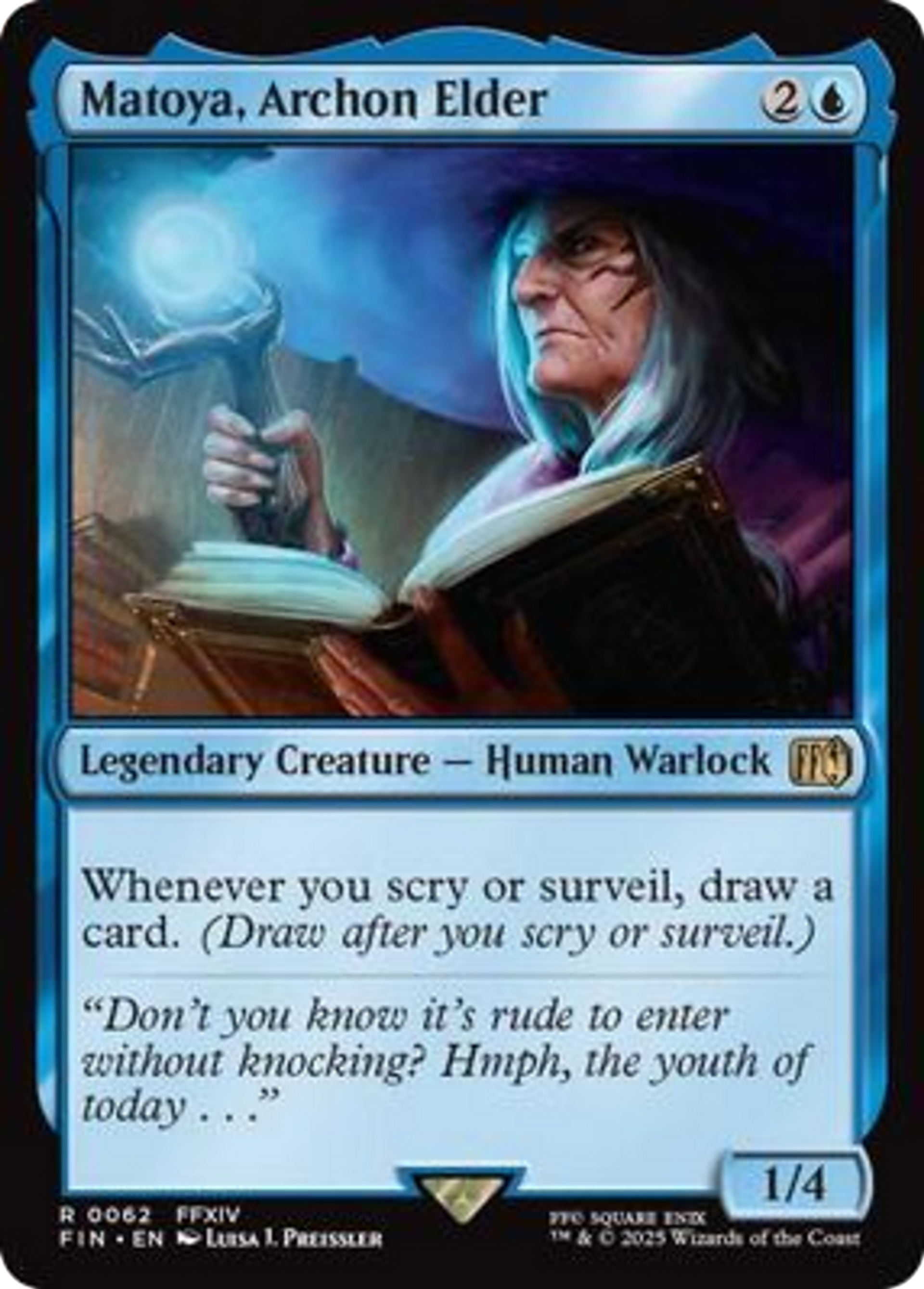 Matoya, Archon Elder — Final Fantasy — Magic: The Gathering