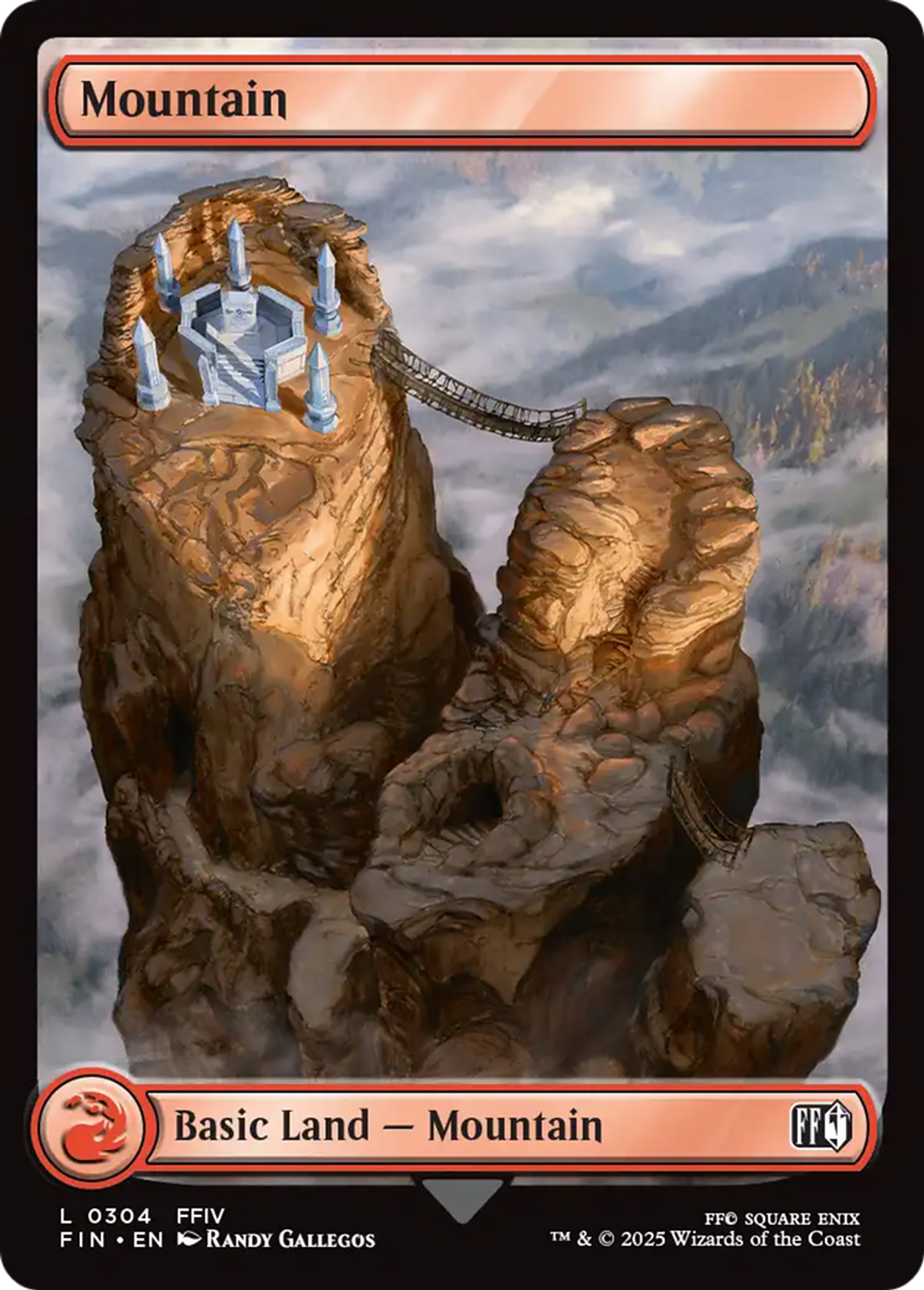 Mountain — Final Fantasy — Magic: The Gathering