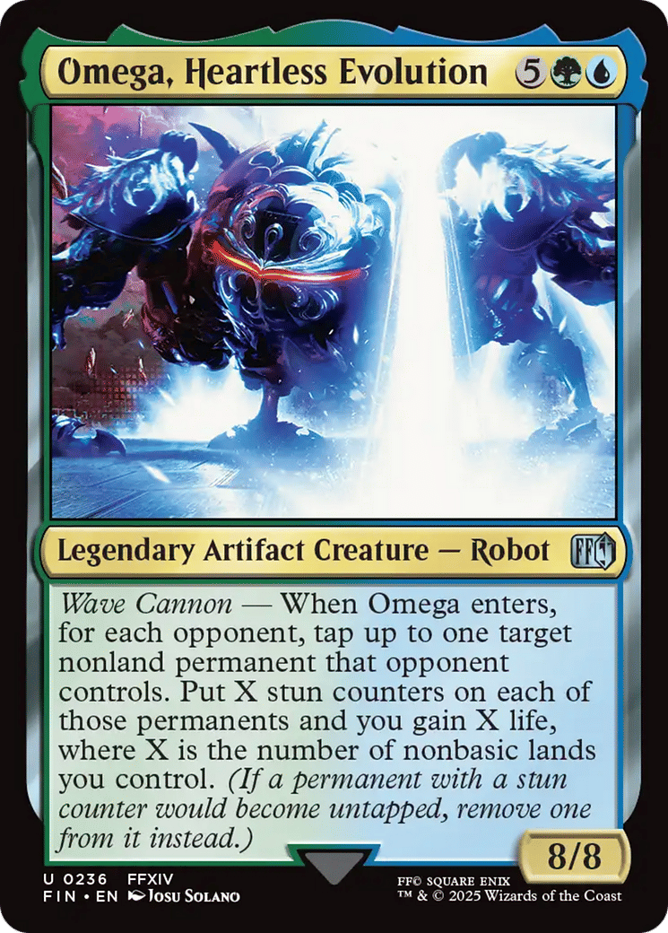 Omega, Heartless Evolution — Final Fantasy — Magic: The Gathering