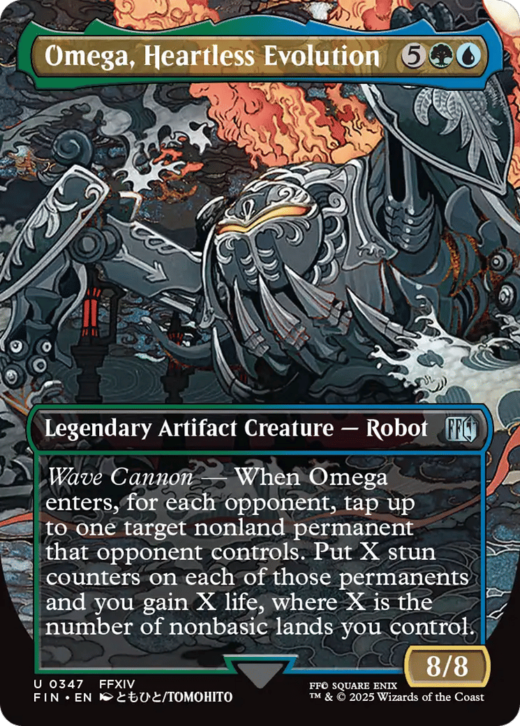 Omega, Heartless Evolution — Final Fantasy — Magic: The Gathering