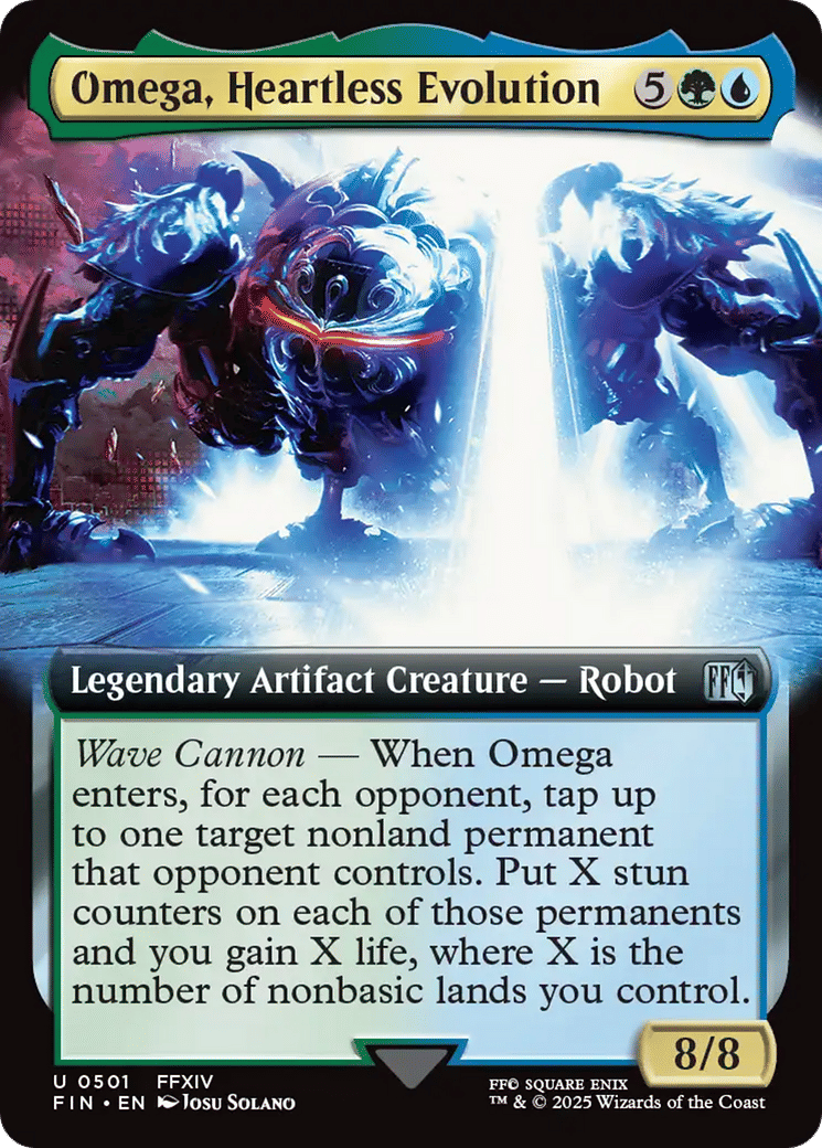 Omega, Heartless Evolution — Final Fantasy — Magic: The Gathering