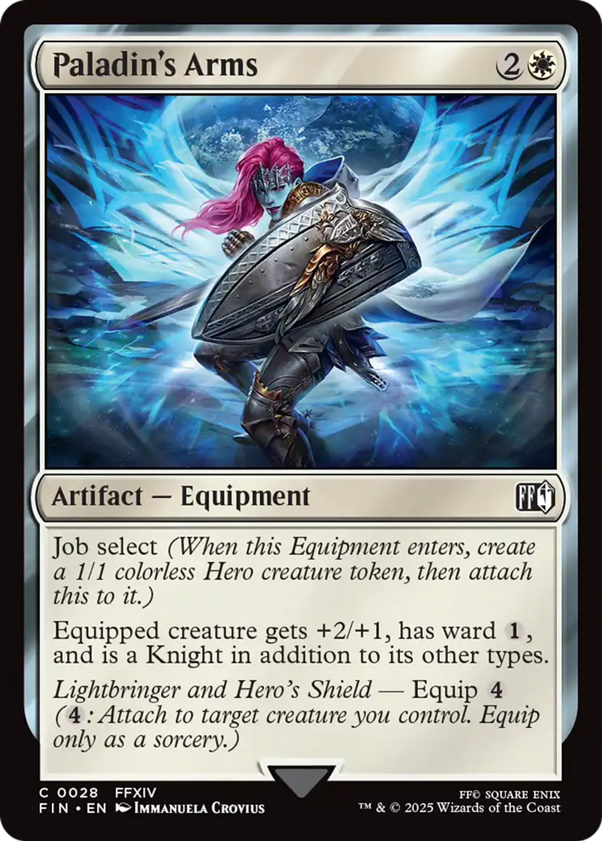 Armes de paladin — Final Fantasy — Magic: The Gathering