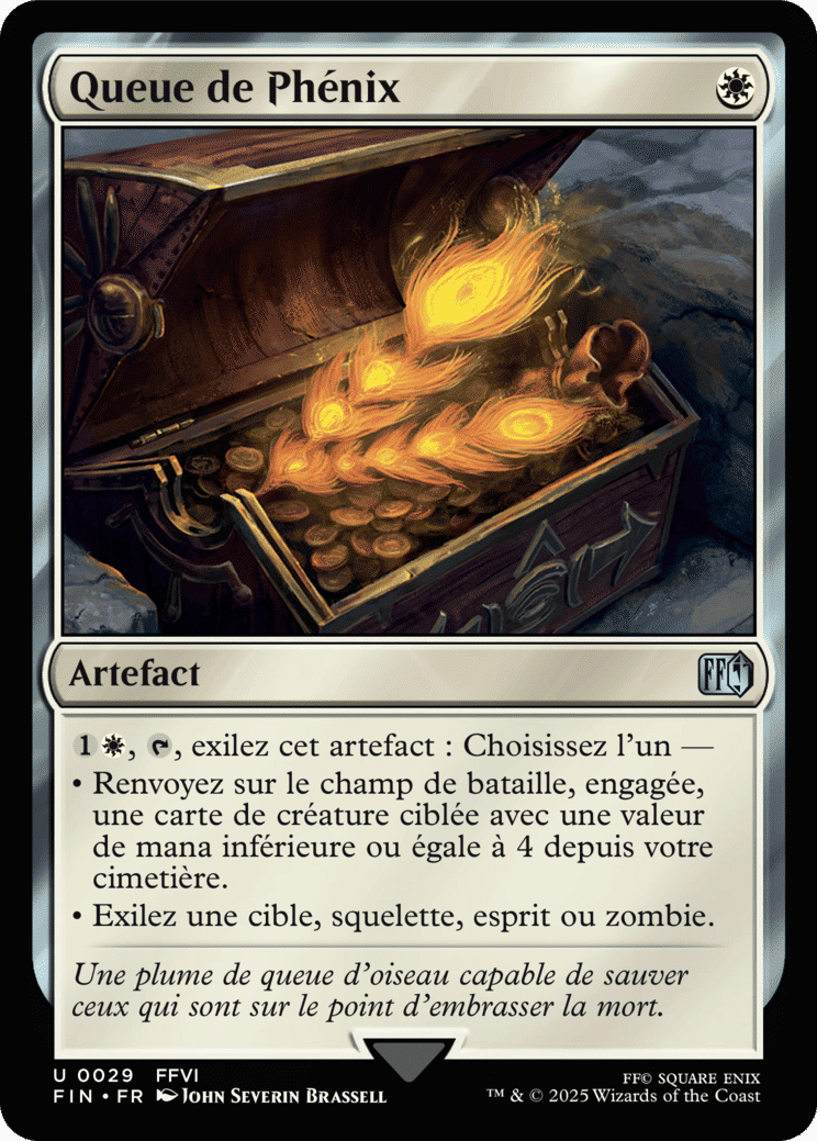 Queue de Phénix — Final Fantasy — Magic: The Gathering