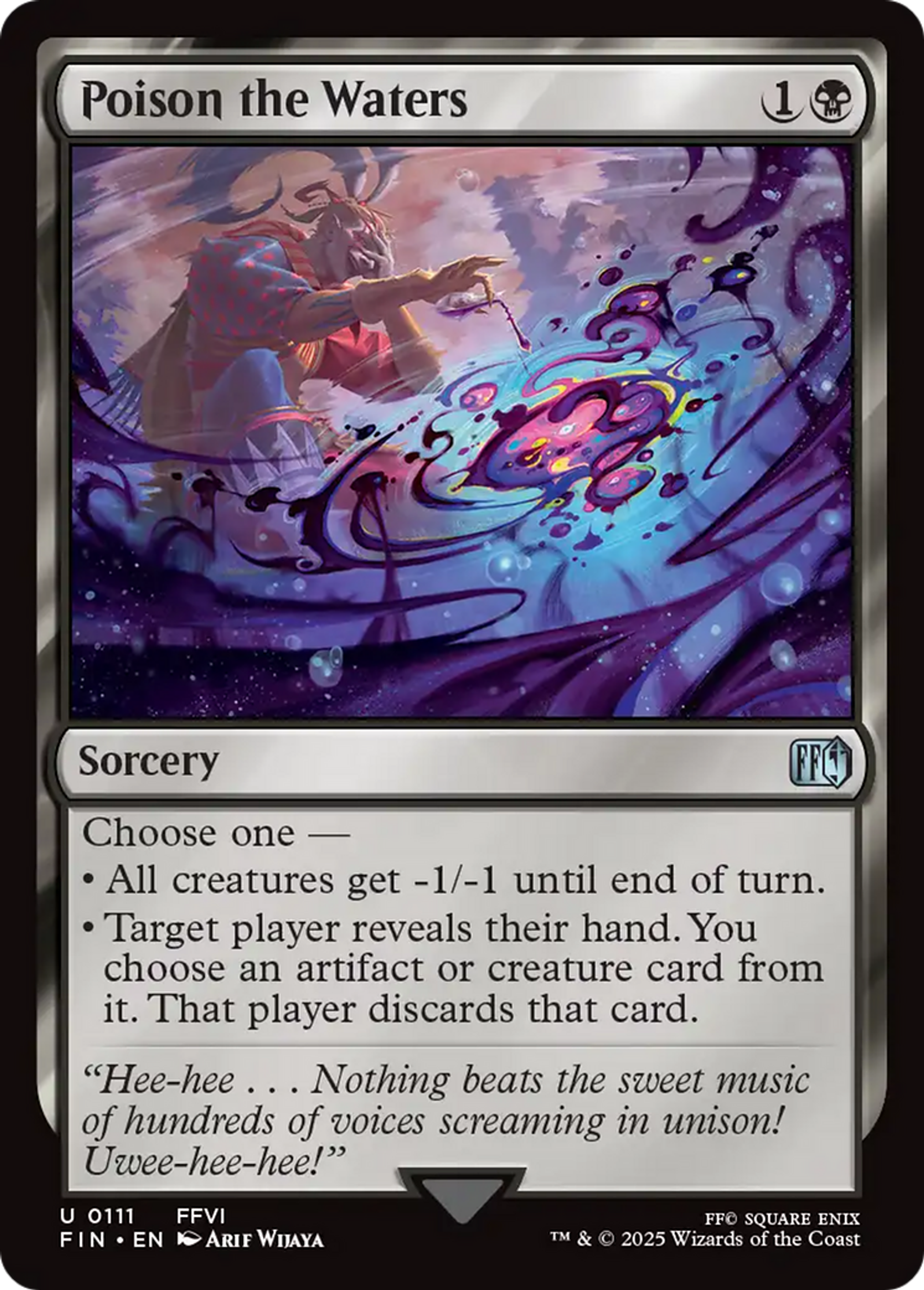 Poison the Waters — Final Fantasy — Magic: The Gathering