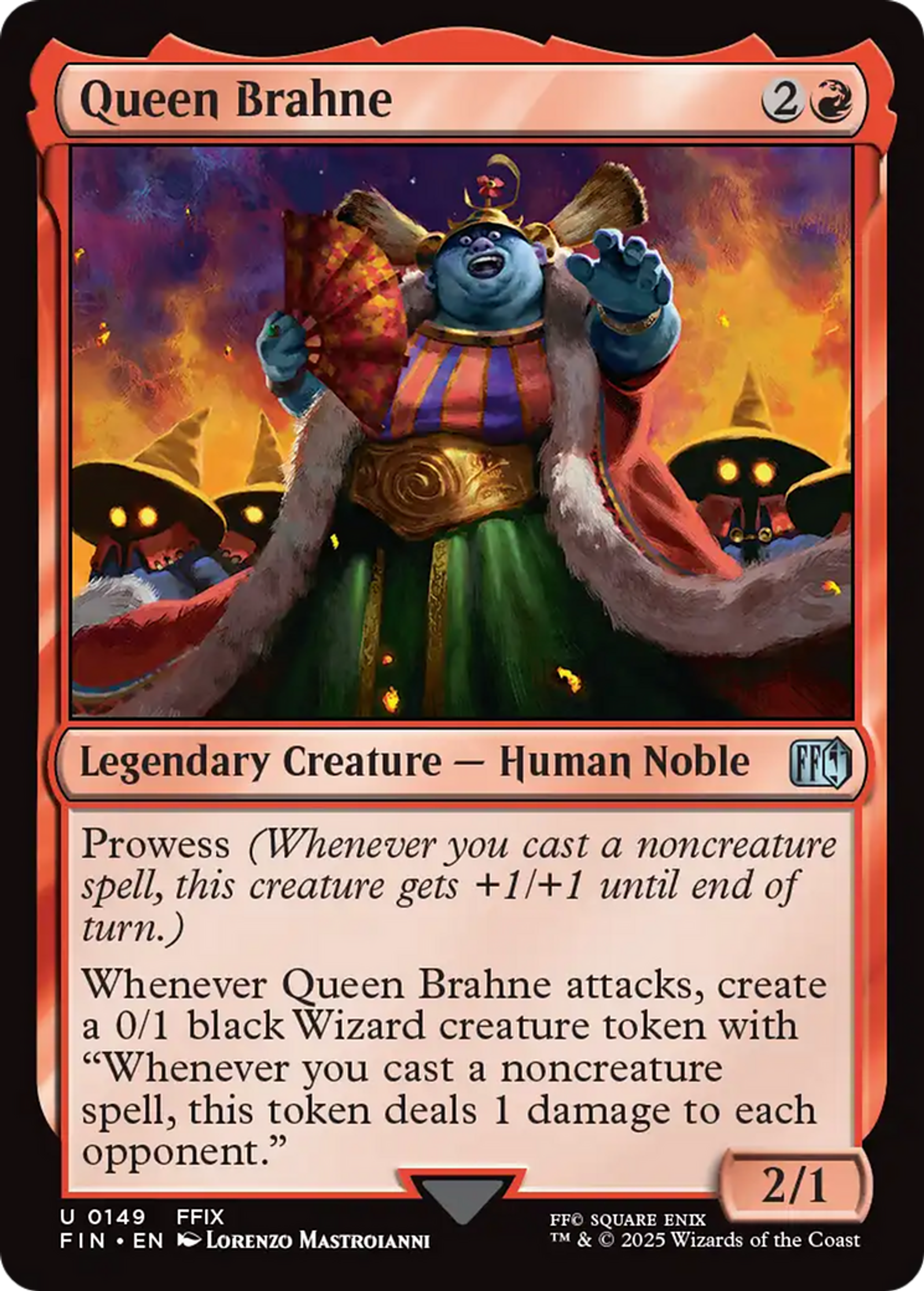 Reine Branet — Final Fantasy — Magic: The Gathering