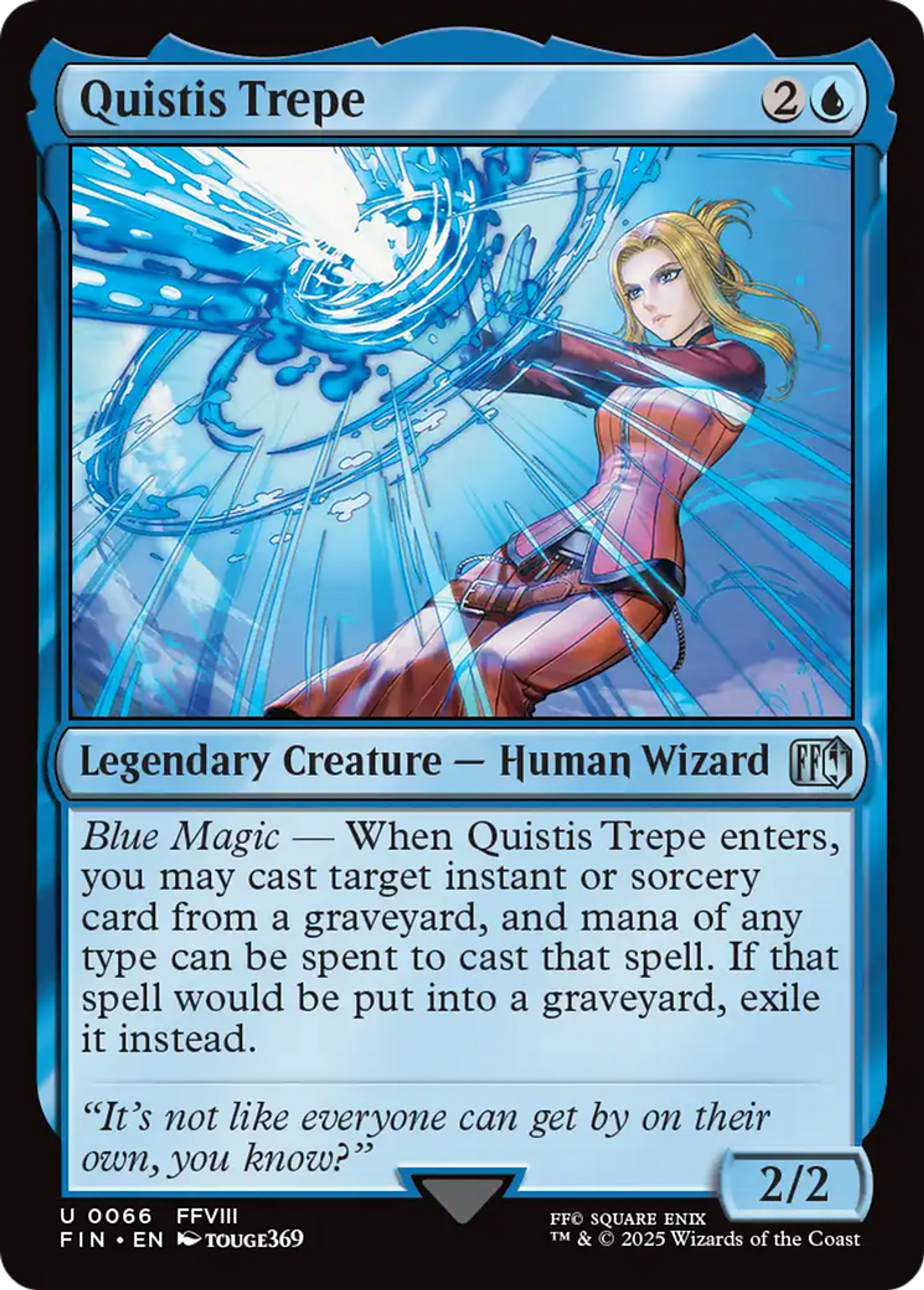Quistis Trèpe — Final Fantasy — Magic: The Gathering