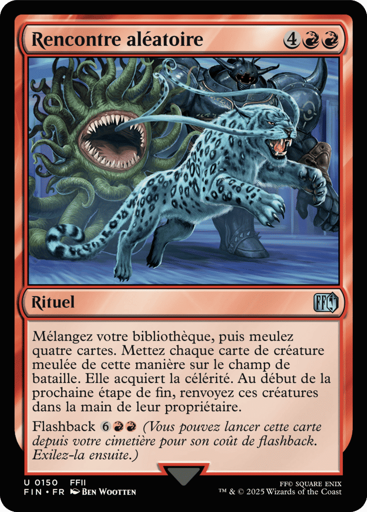 Rencontre aléatoire — Final Fantasy — Magic: The Gathering