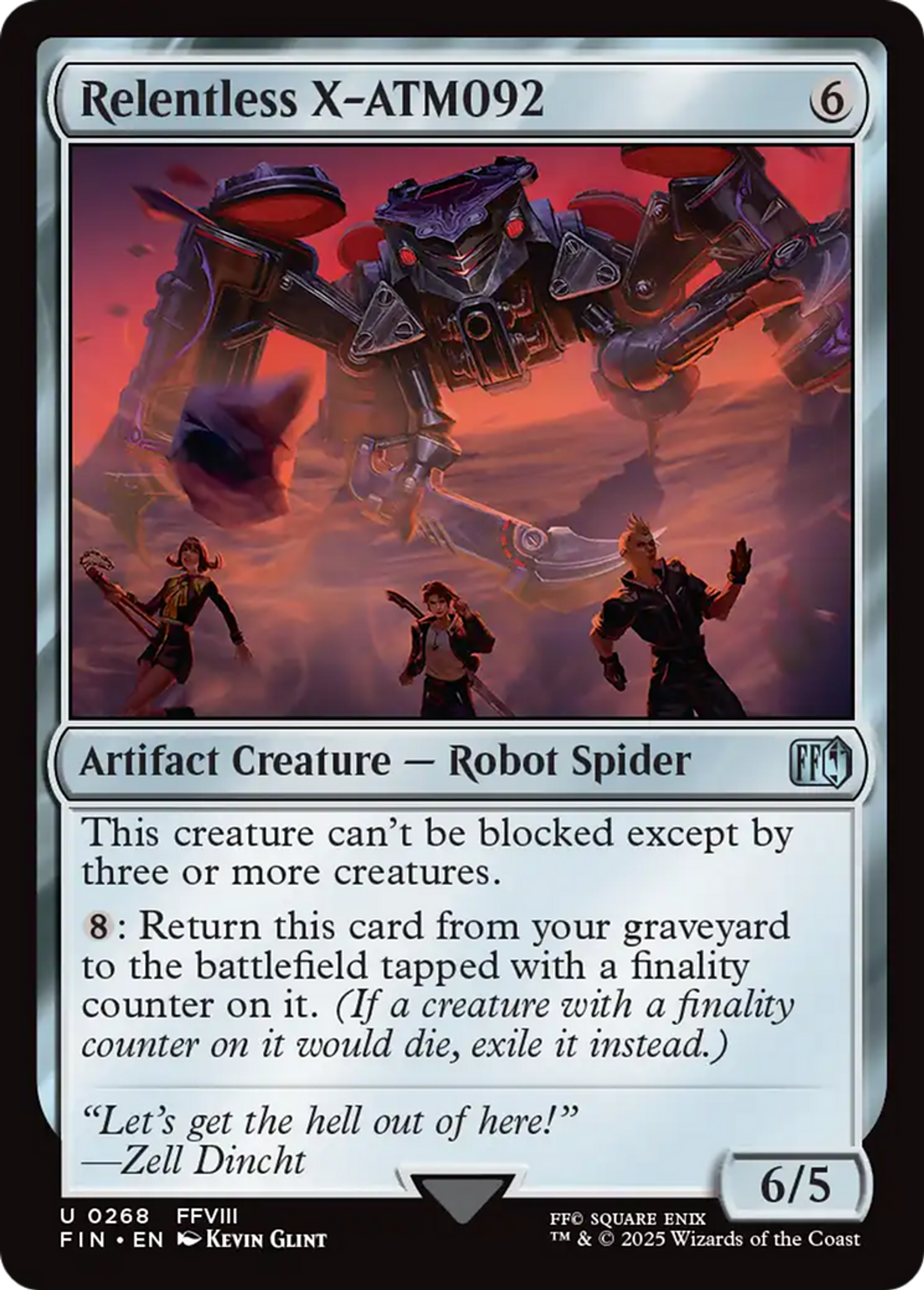 Goliath l'implacable — Final Fantasy — Magic: The Gathering