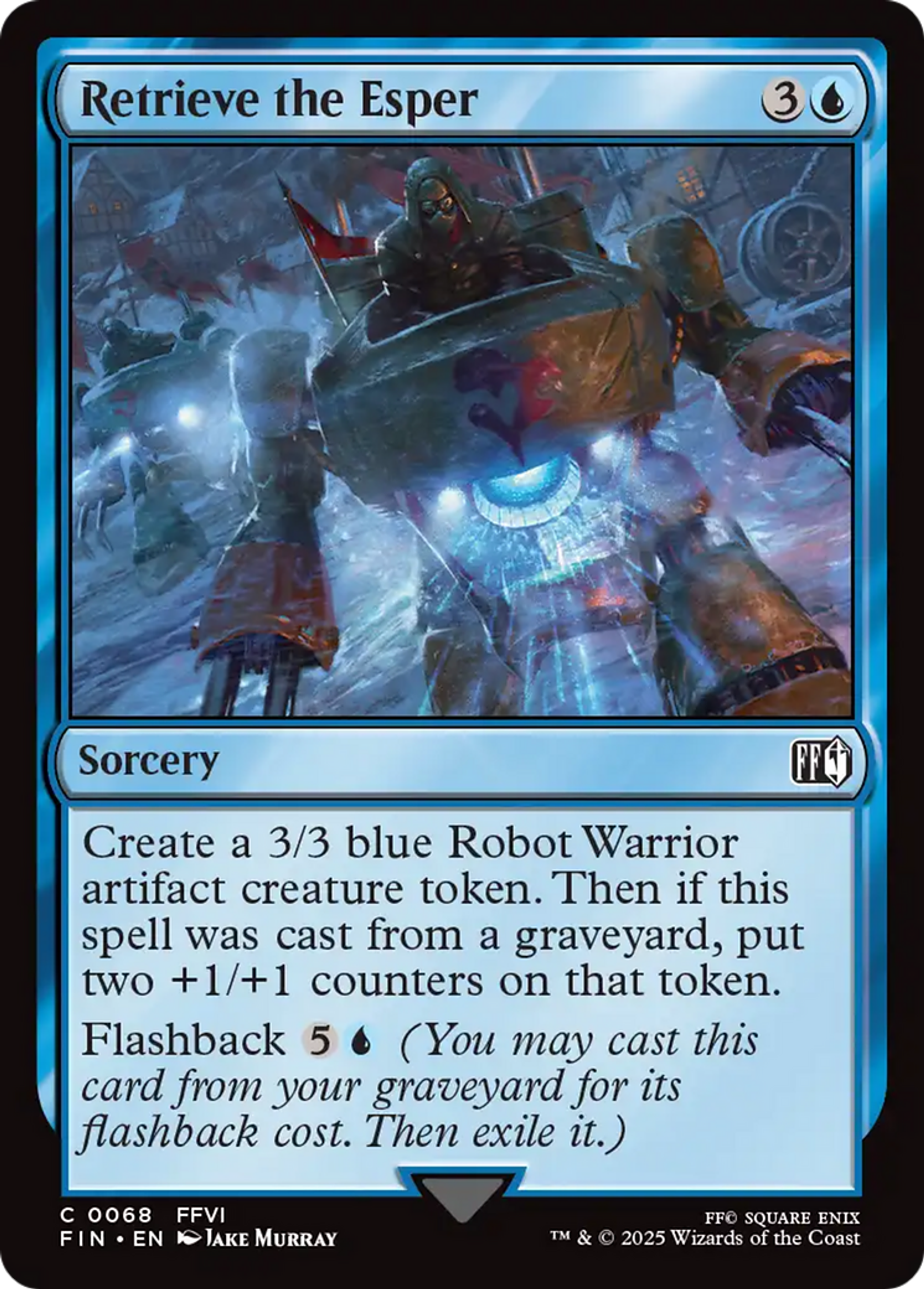 Retrieve the Esper — Final Fantasy — Magic: The Gathering