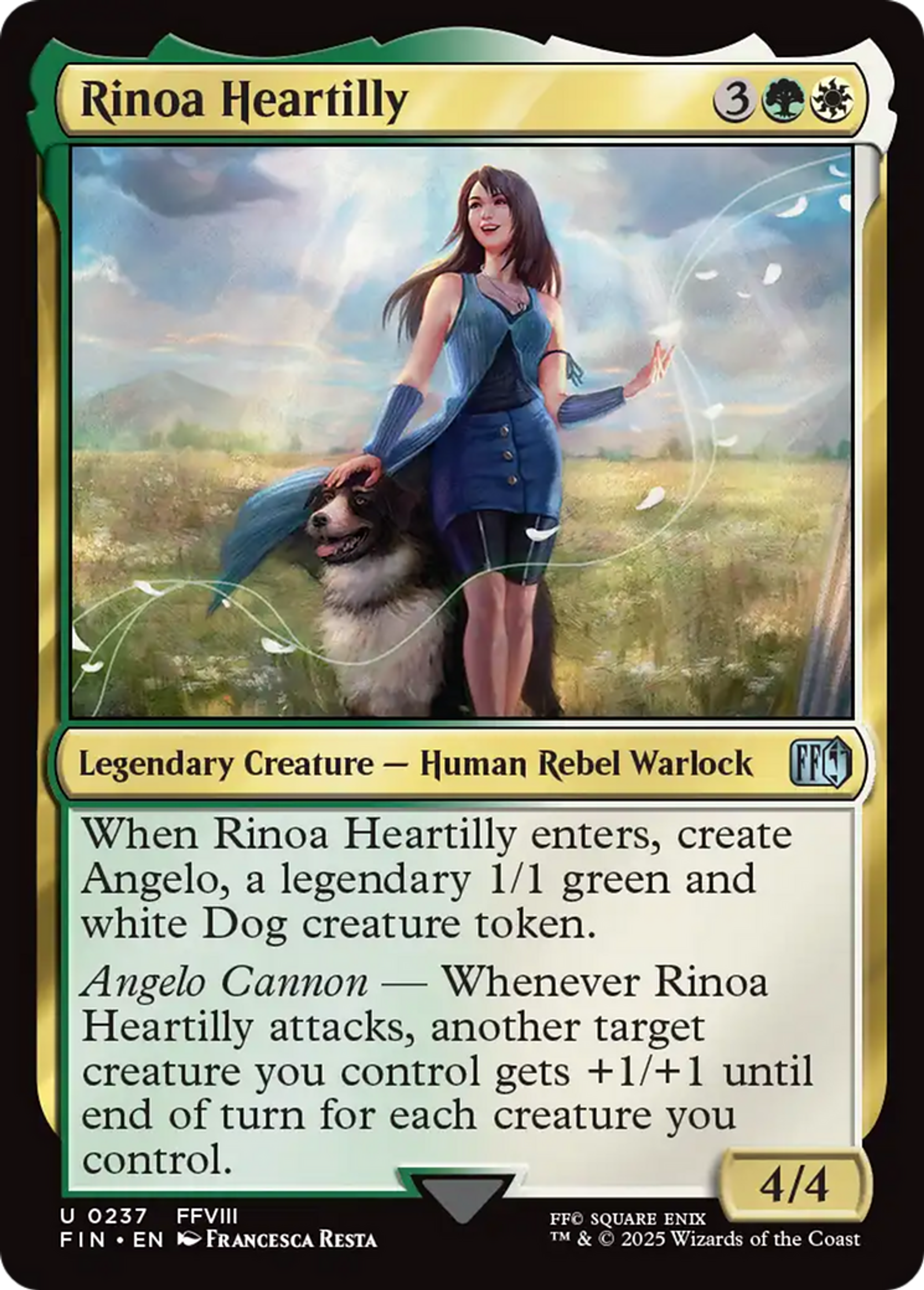 Rinoa Heartilly — Final Fantasy — Magic: The Gathering