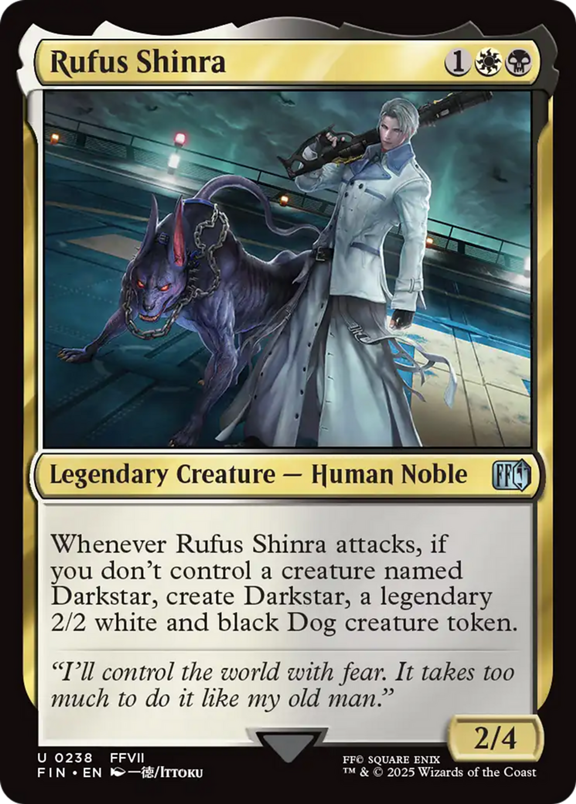 Rufus Shinra — Final Fantasy — Magic: The Gathering