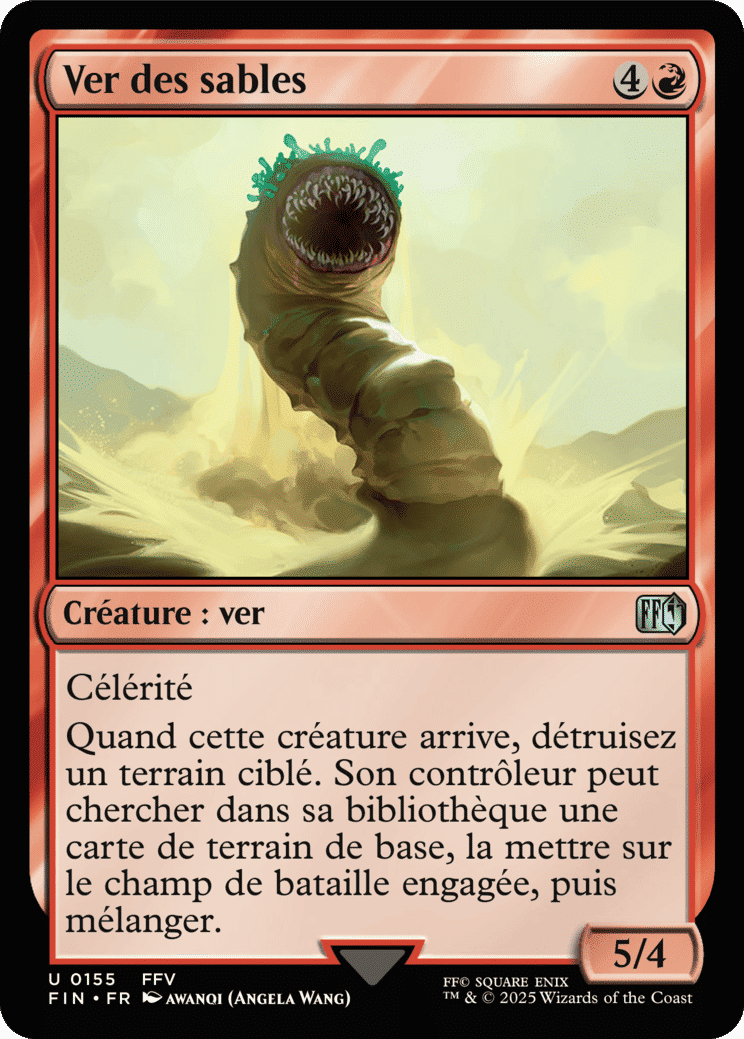 Ver des sables — Final Fantasy — Magic: The Gathering
