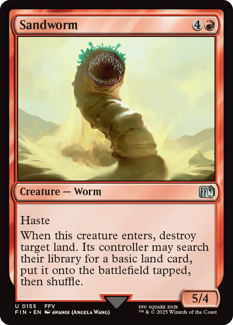 Ver des sables — Final Fantasy — Magic: The Gathering