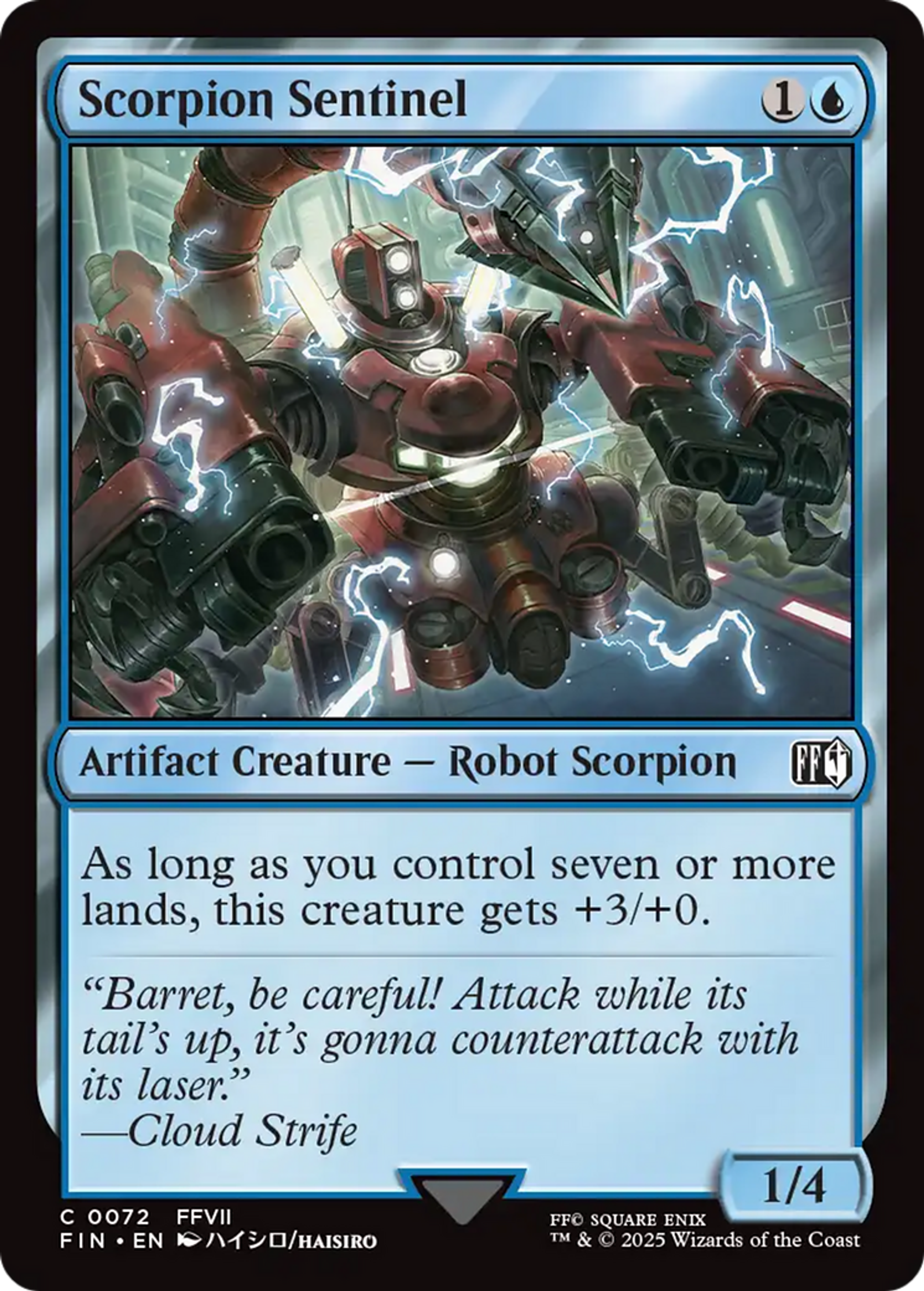 Scorpion Sentinel — Final Fantasy — Magic: The Gathering