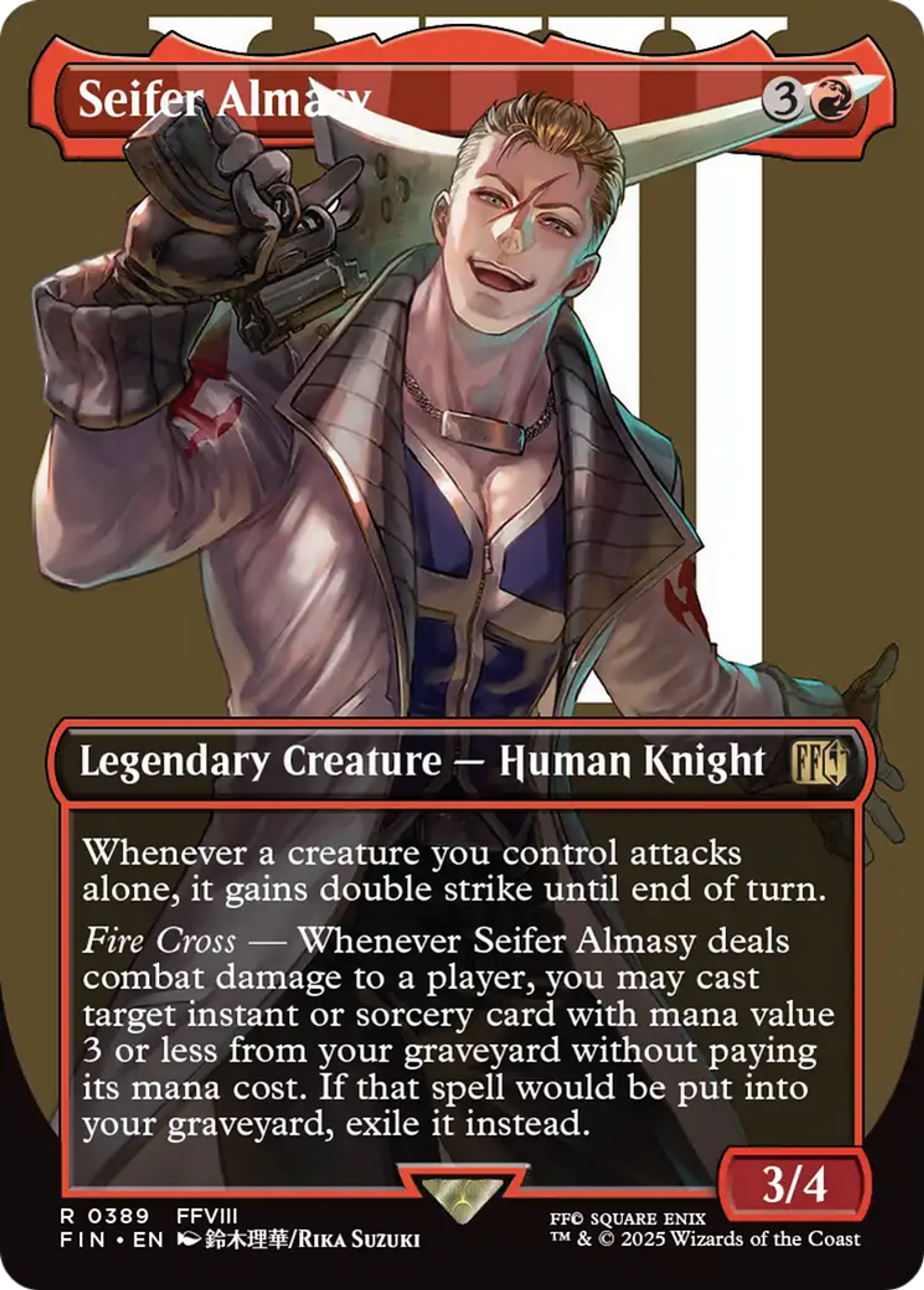 Seifer Almasy — Final Fantasy — Magic: The Gathering