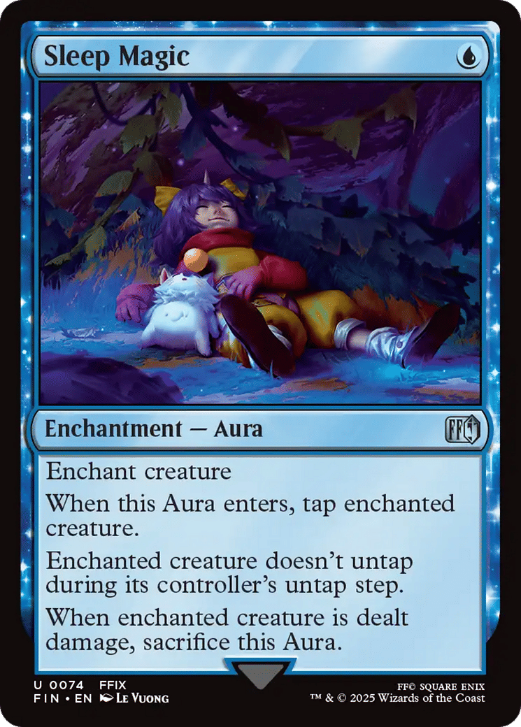 Sleep Magic — Final Fantasy — Magic: The Gathering