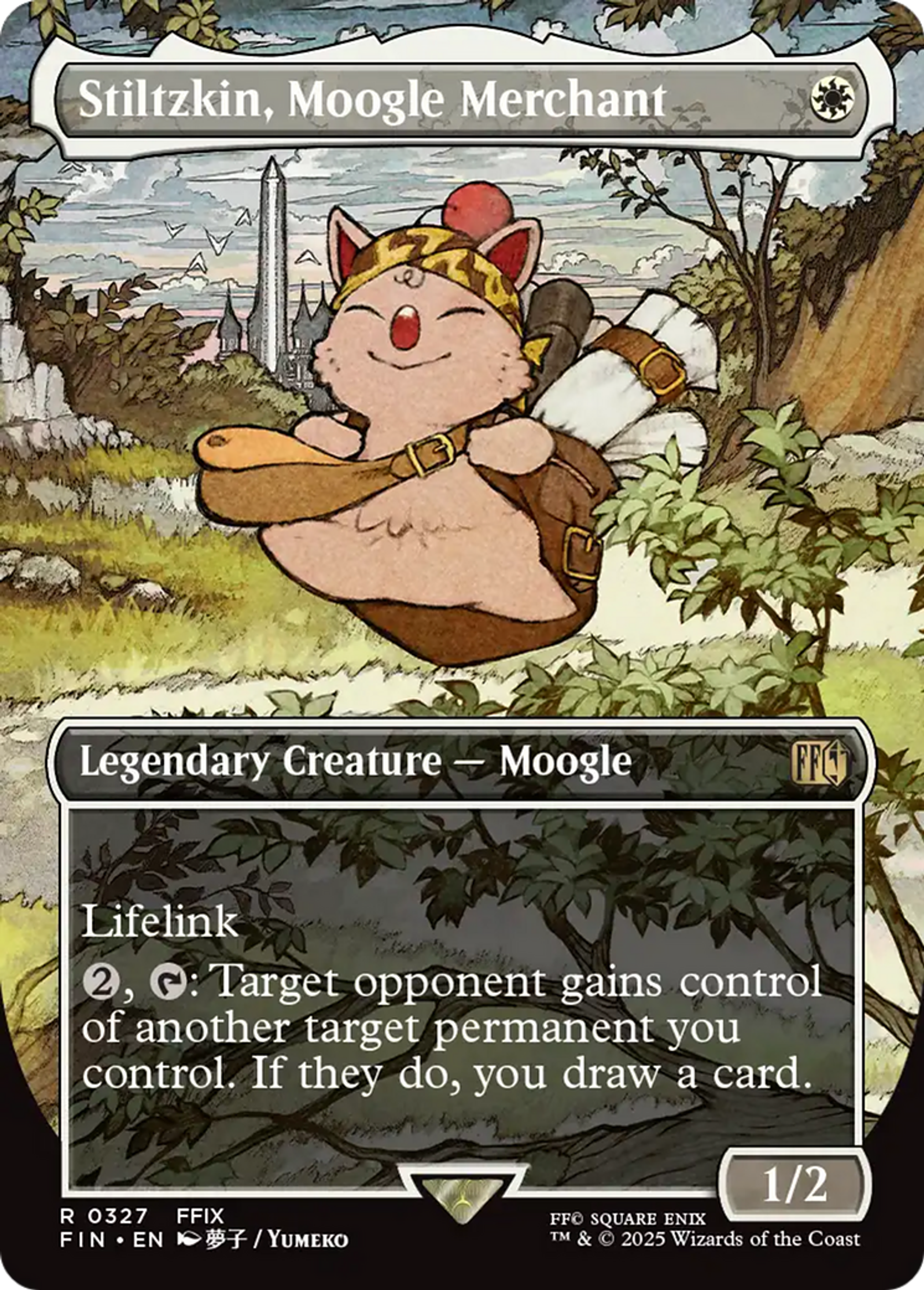 Stiltzkin, marchand mog — Final Fantasy — Magic: The Gathering