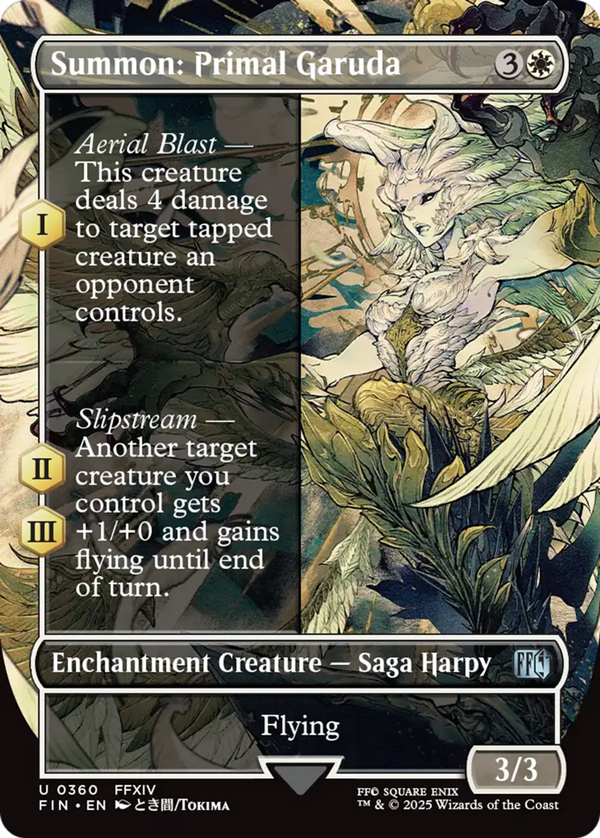Summon: Primal Garuda — Final Fantasy — Magic: The Gathering