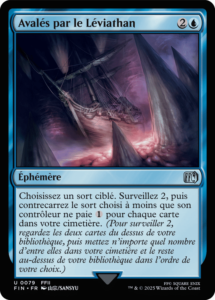 Avalés par le Léviathan — Final Fantasy — Magic: The Gathering