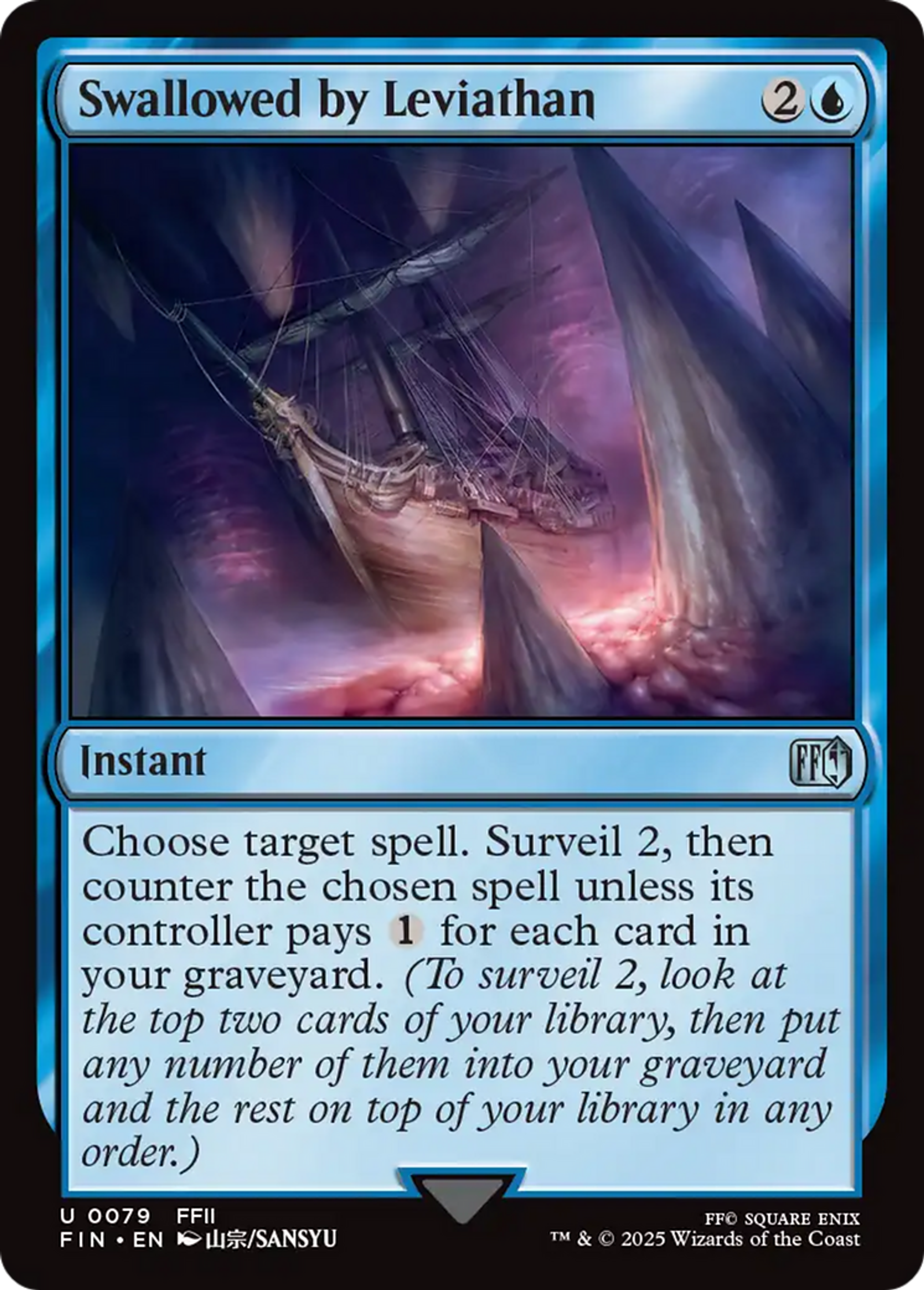 Avalés par le Léviathan — Final Fantasy — Magic: The Gathering