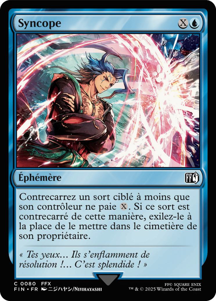 Syncope — Final Fantasy — Magic: The Gathering