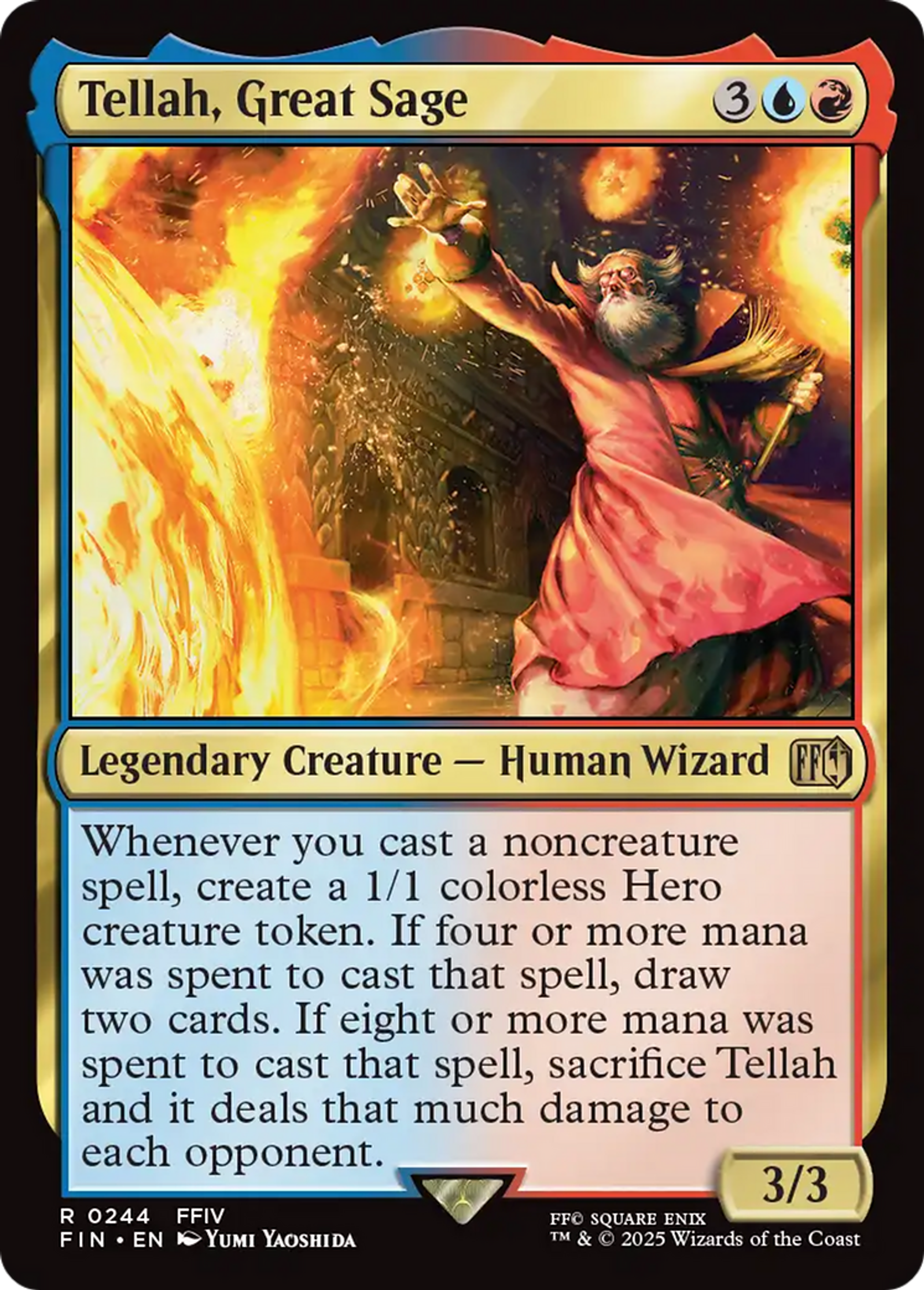 Tellah, Great Sage — Final Fantasy — Magic: The Gathering