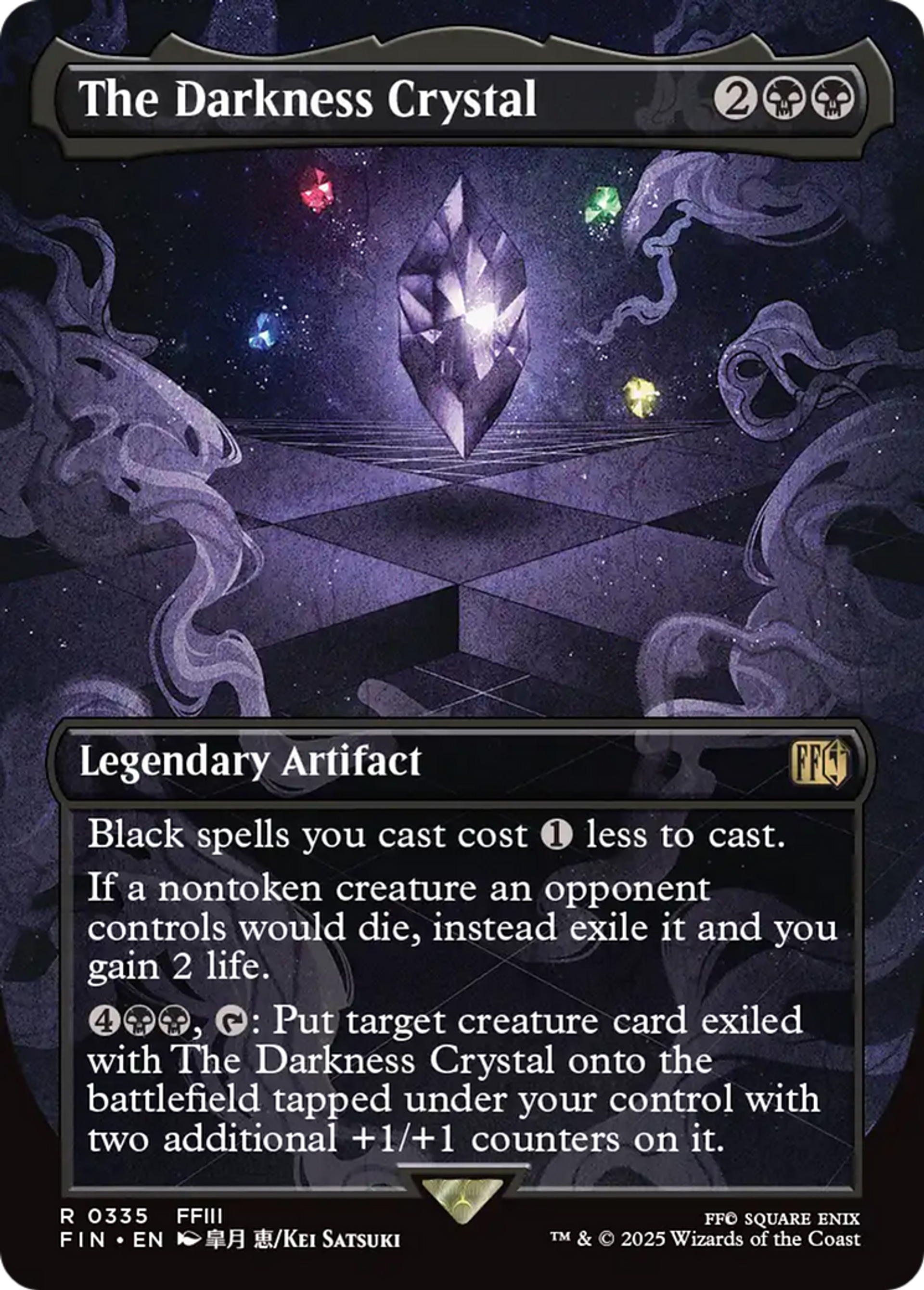 The Darkness Crystal — Final Fantasy — Magic: The Gathering