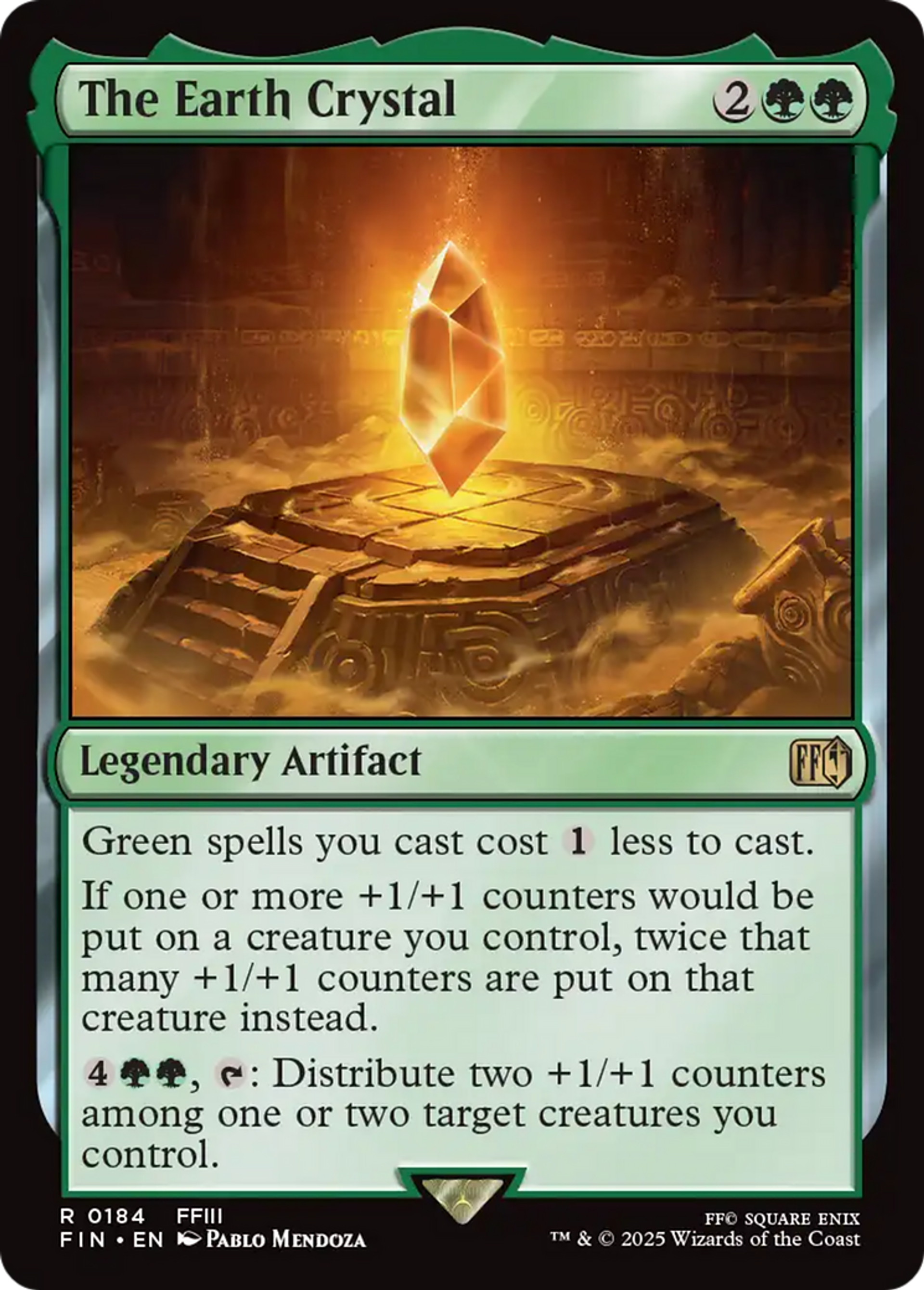 The Earth Crystal — Final Fantasy — Magic: The Gathering
