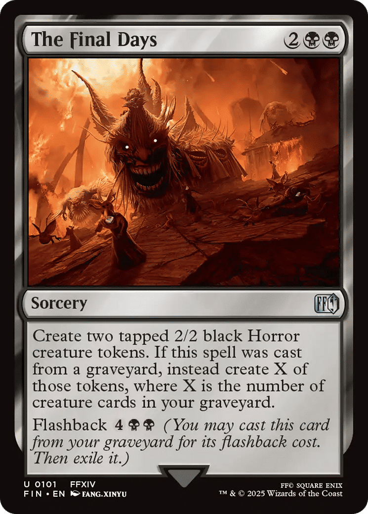 The Final Days — Final Fantasy — Magic: The Gathering