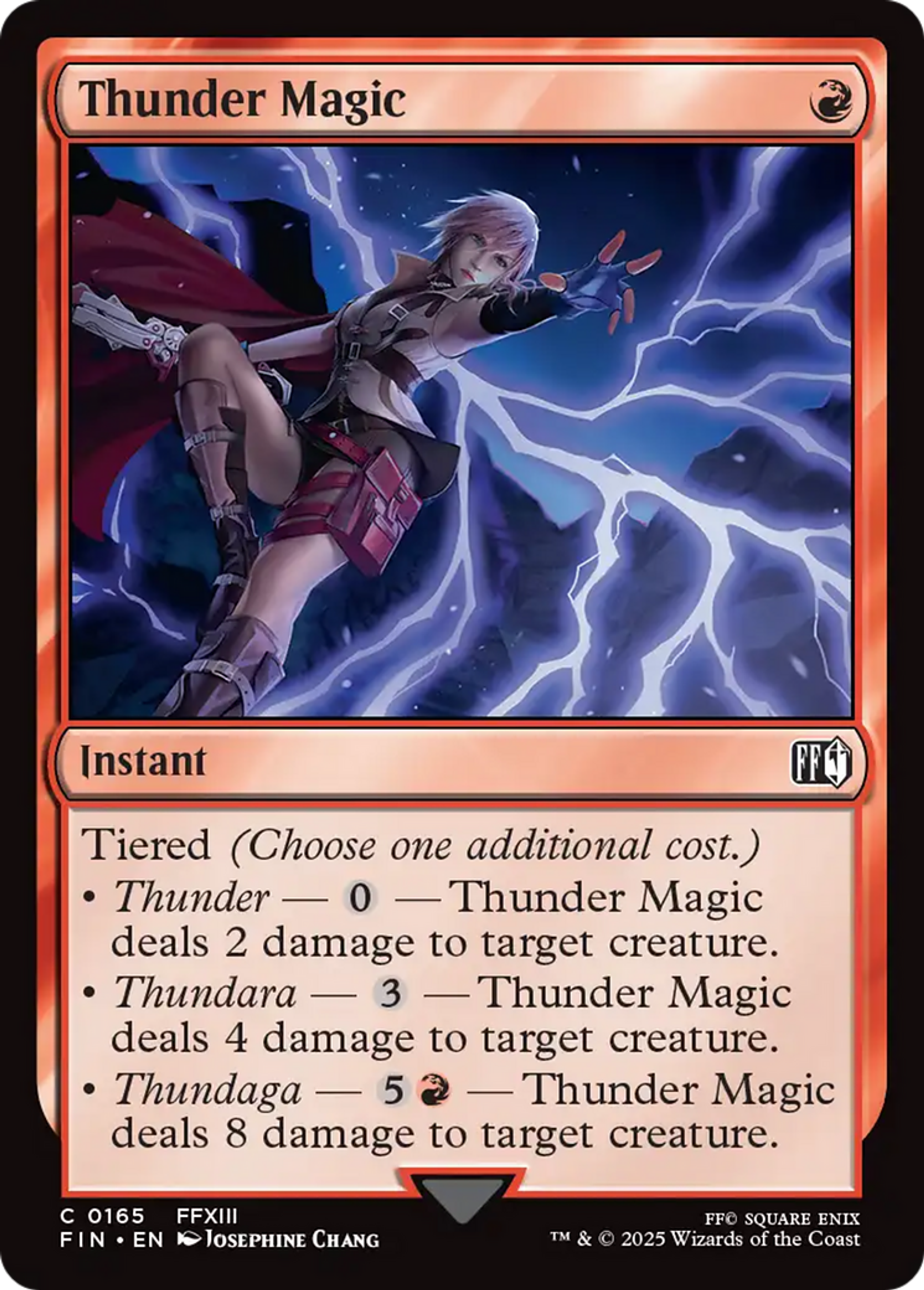 Magie de foudre — Final Fantasy — Magic: The Gathering