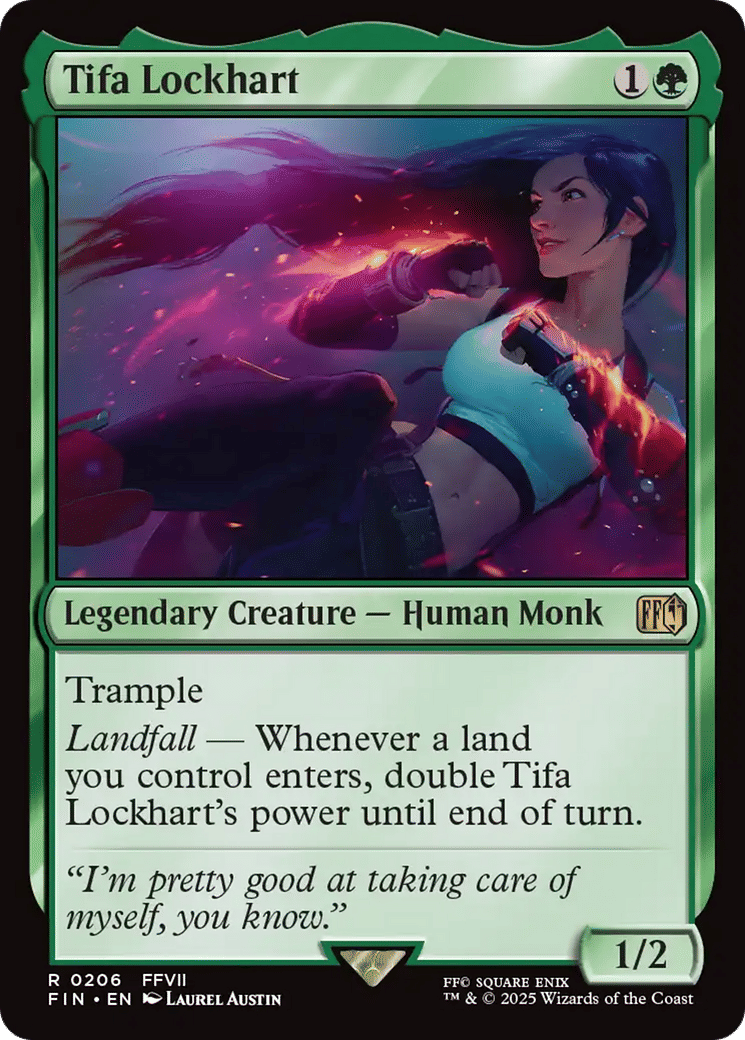 Tifa Lockhart — Final Fantasy — Magic: The Gathering