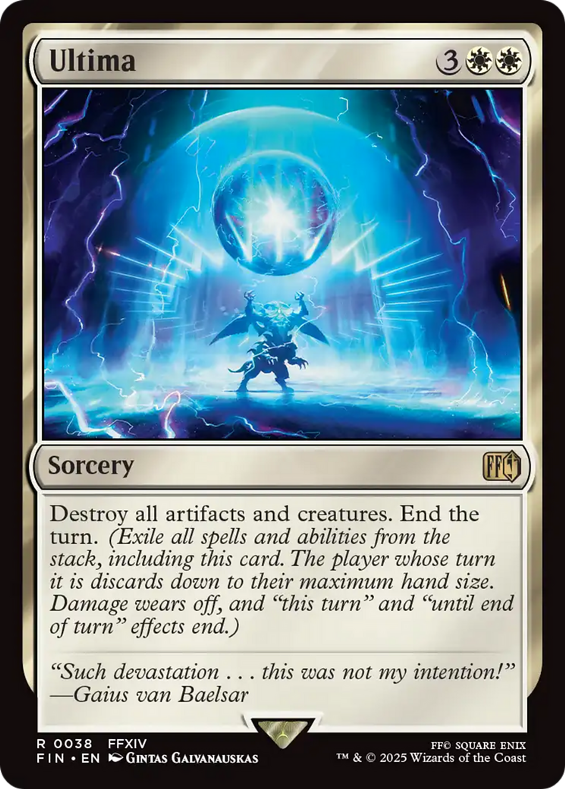 Ultima — Final Fantasy — Magic: The Gathering