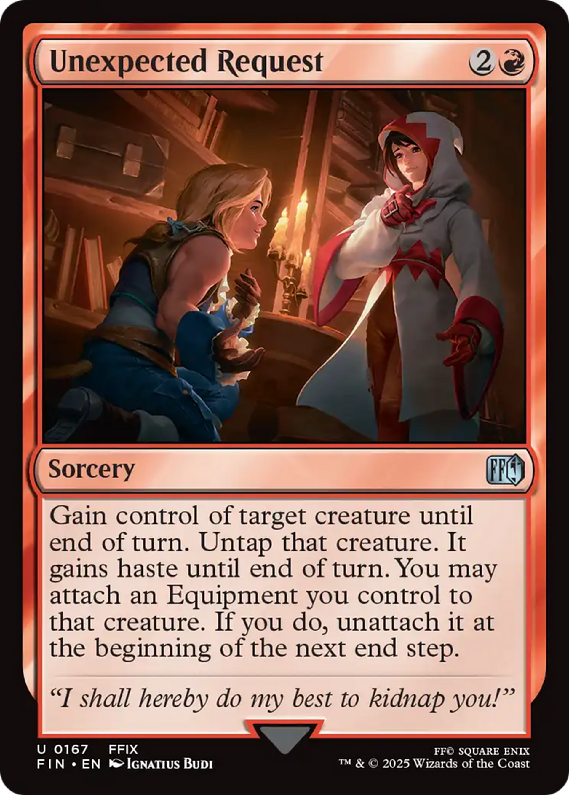 Unexpected Request — Final Fantasy — Magic: The Gathering
