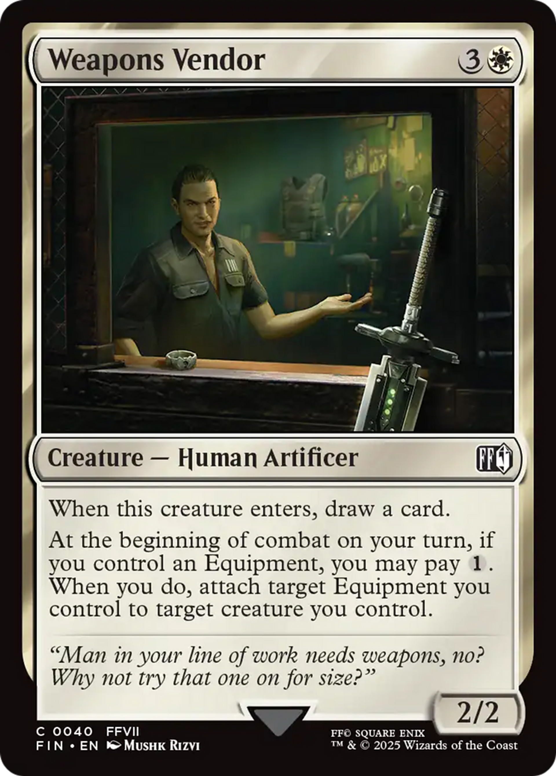Armurier — Final Fantasy — Magic: The Gathering