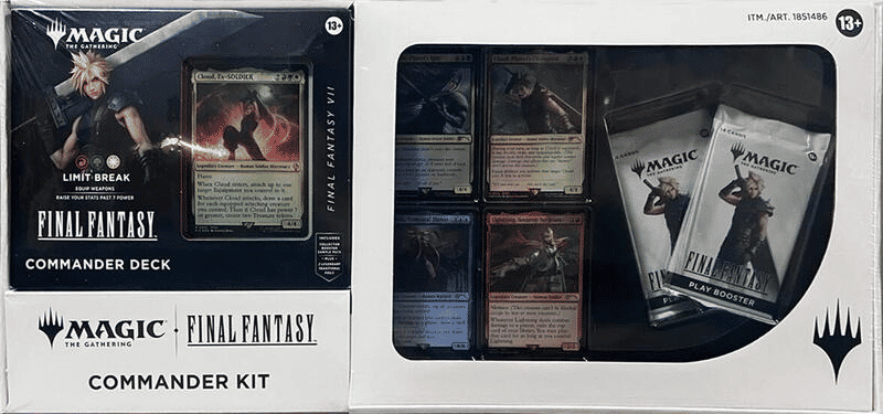 Deluxe Commander Kit FINAL FANTASY Limit Break — Final Fantasy Commander — Magic: The Gathering