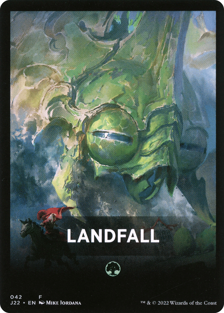 Landfall — Jumpstart 2022 Front Cards — Magic: The Gathering