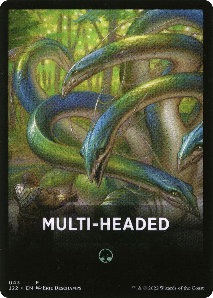 Multi-Headed — Jumpstart 2022 Front Cards — Magic: The Gathering